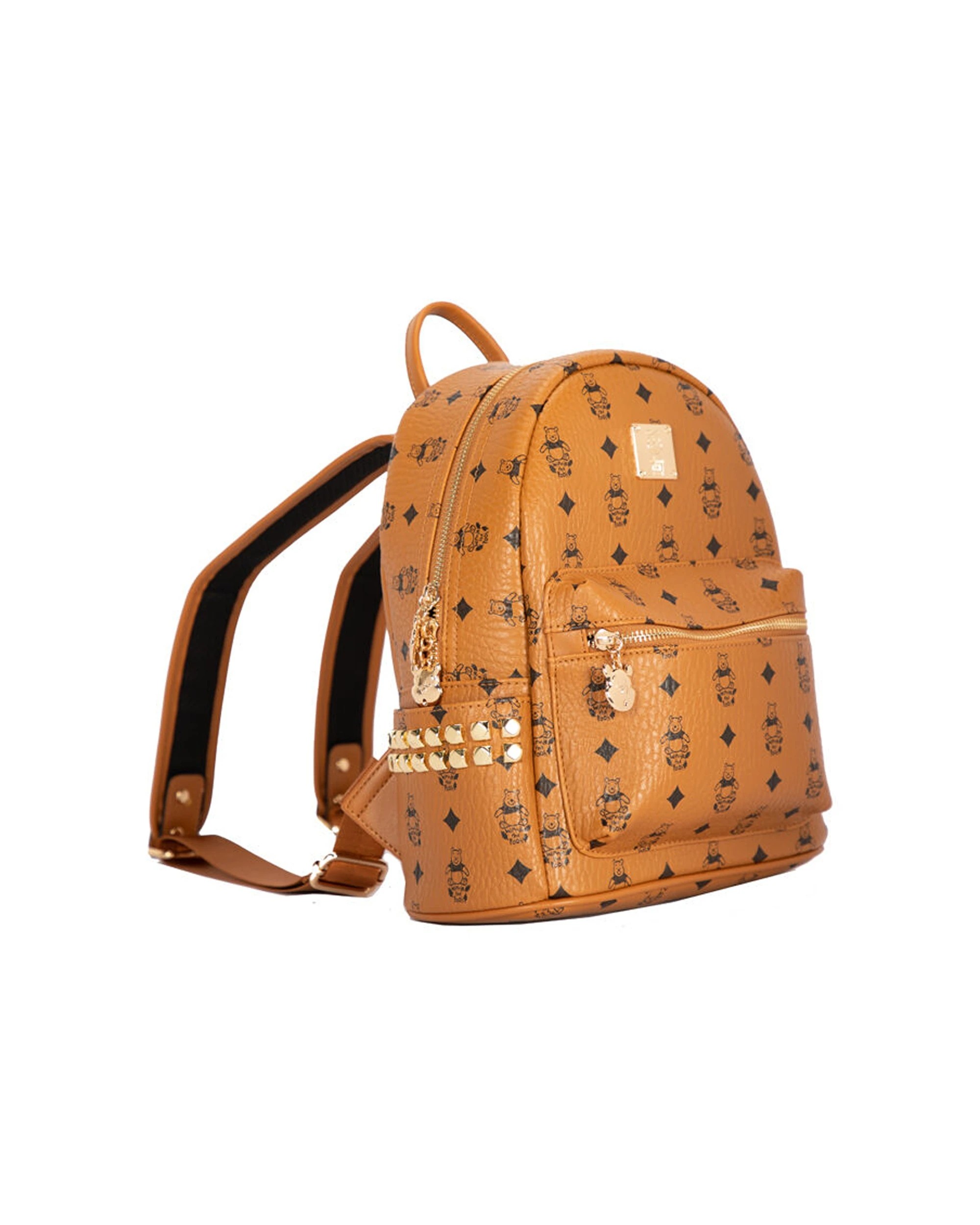 4 Disney Winnie The Pooh Deluxe Pu Leather Backpack 25X29Cm - Brown, 4 of 6