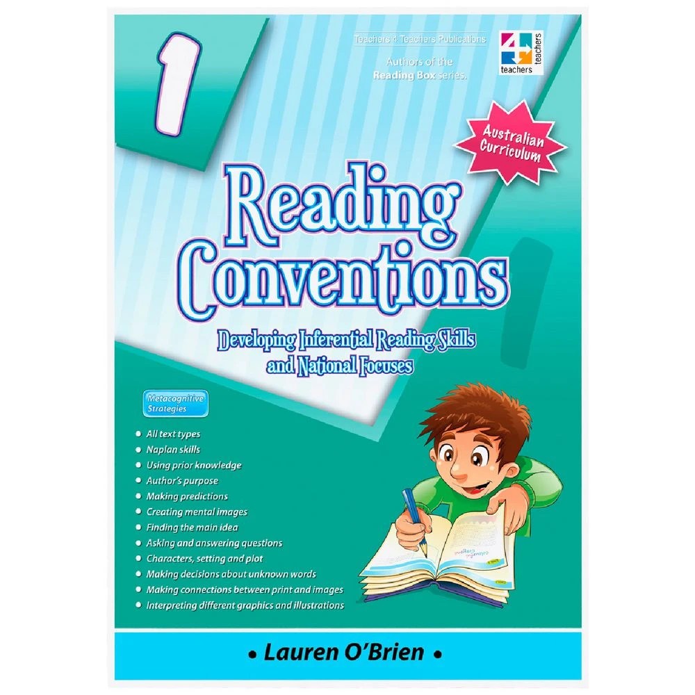 1 Reading Conventions Activity Book 1, 1 of 4