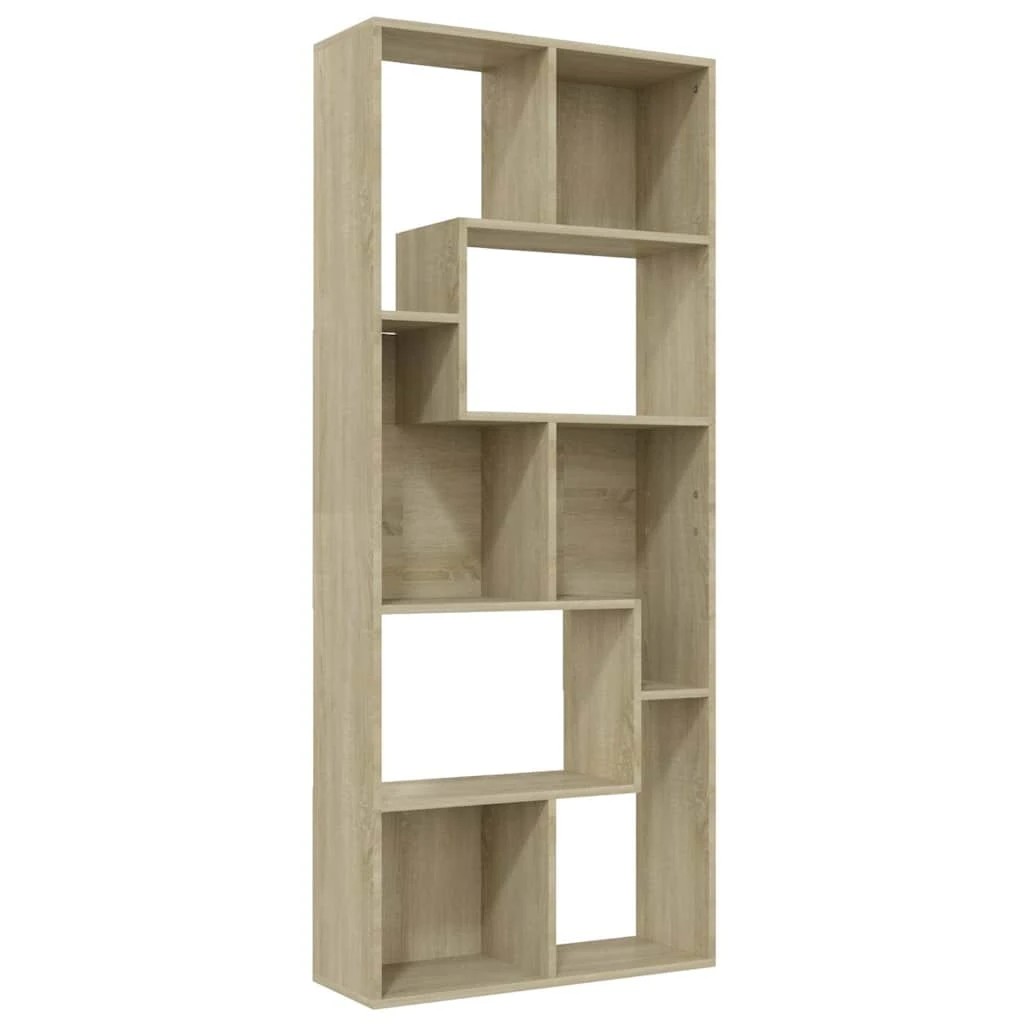 2 vidaXL Book cabinet Ample Storage - Brown, 2 of 10