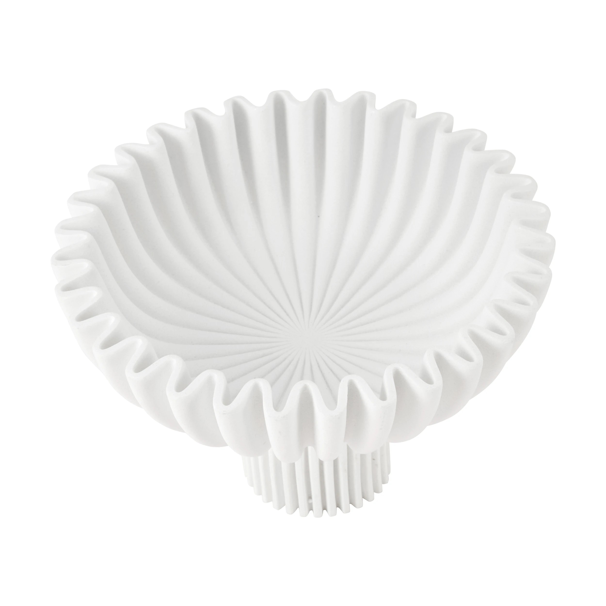 1 Pleated Decor Bowl, 1 of 5