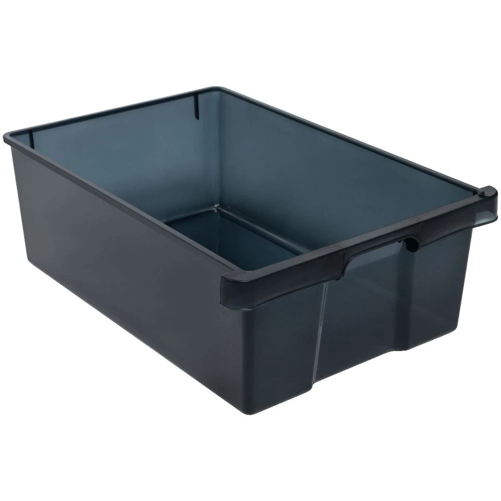 2 J.Burrows 5 Drawer Storage Tower on Wheels Black, 2 of 10