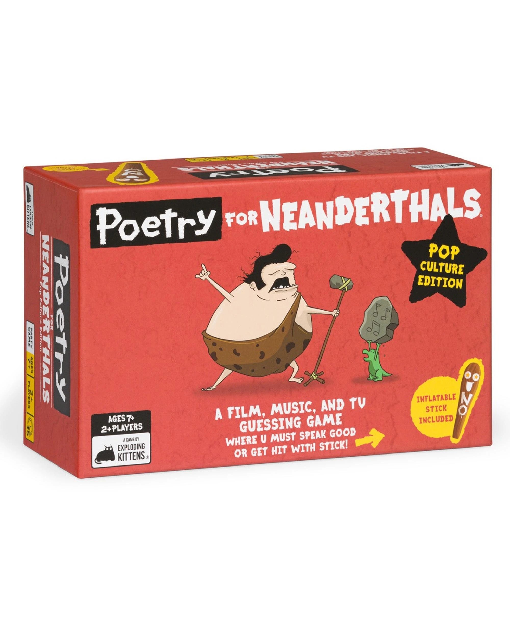 1 Poetry for Neanderthals Pop Culture Edition Card Game, 1 of 4