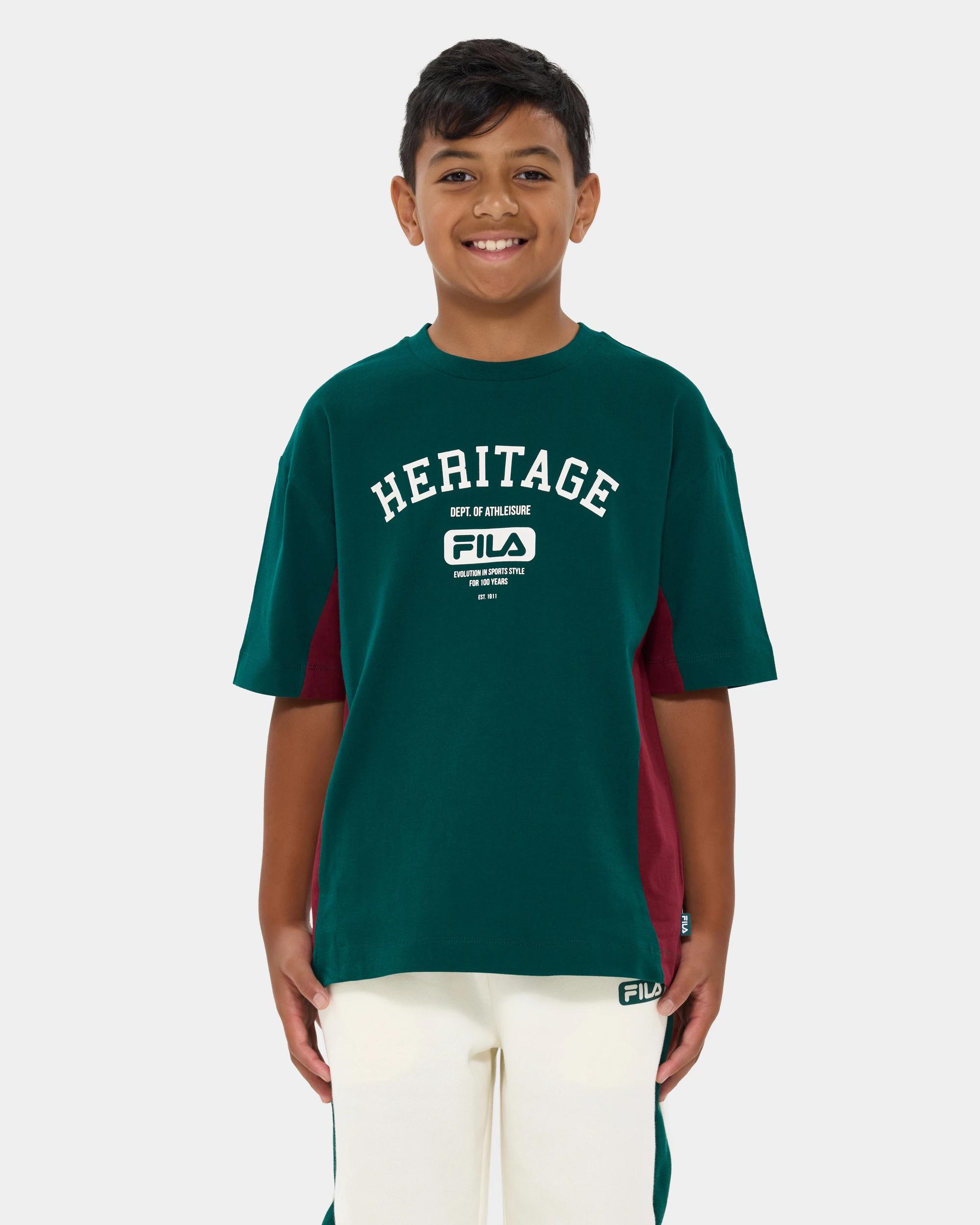 1 Fila Michael Heritage T-Shirt GREEN, 1 of 6