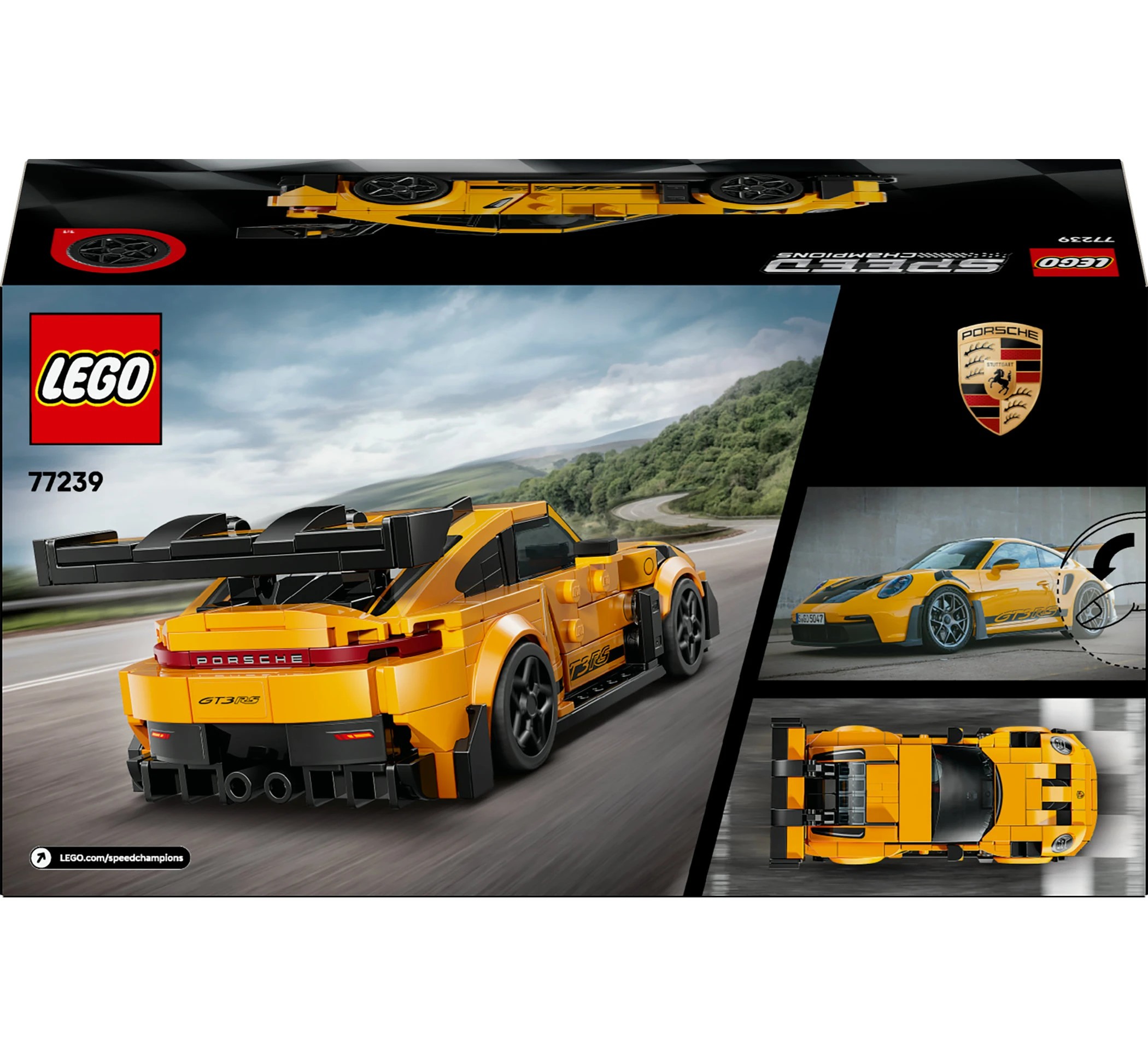 10 LEGO Speed Champions Porsche 911 GT3 RS Super Car 77239, 10 of 10