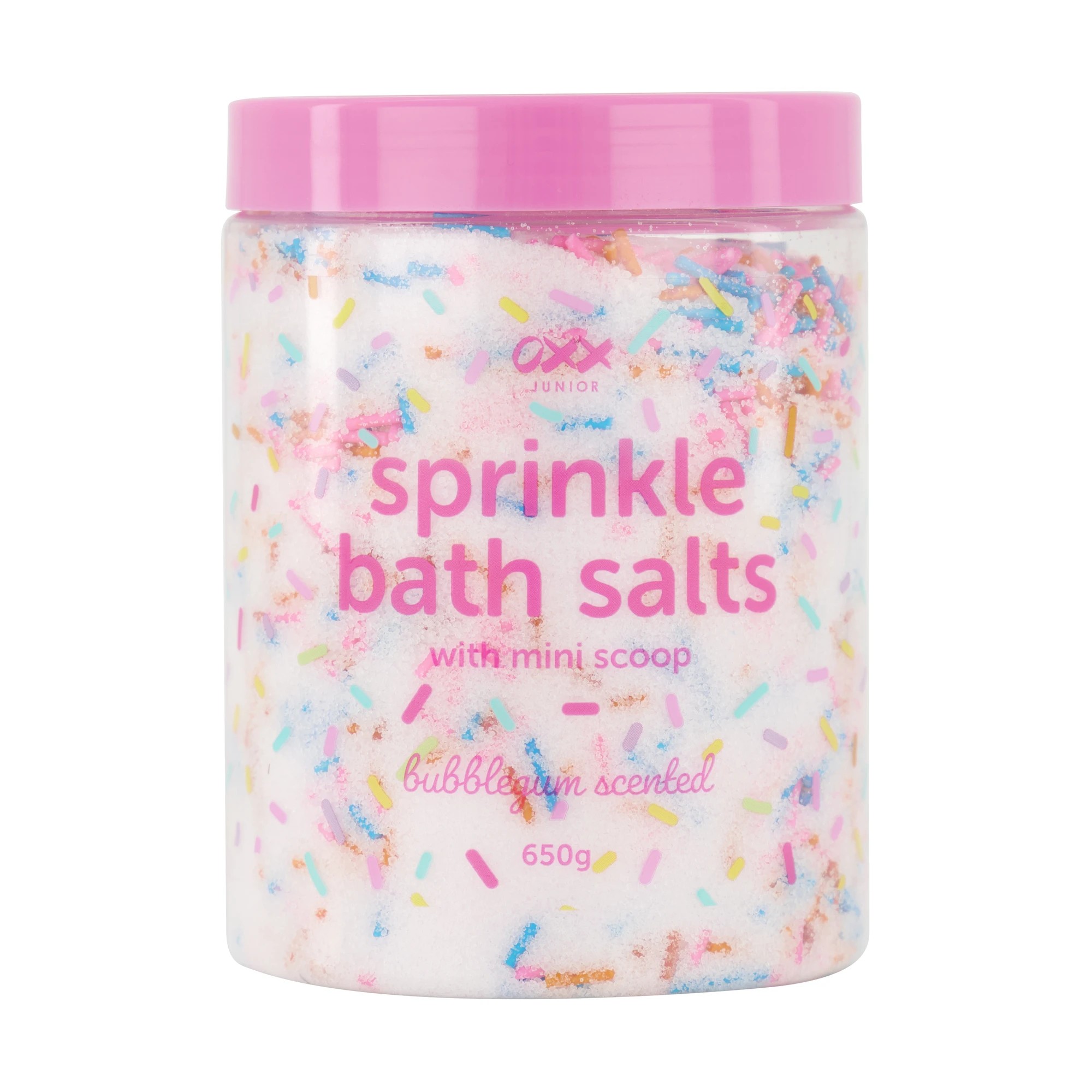 1 OXX Junior Sprinkle Bath Salts 650g - Bubblegum, 1 of 4