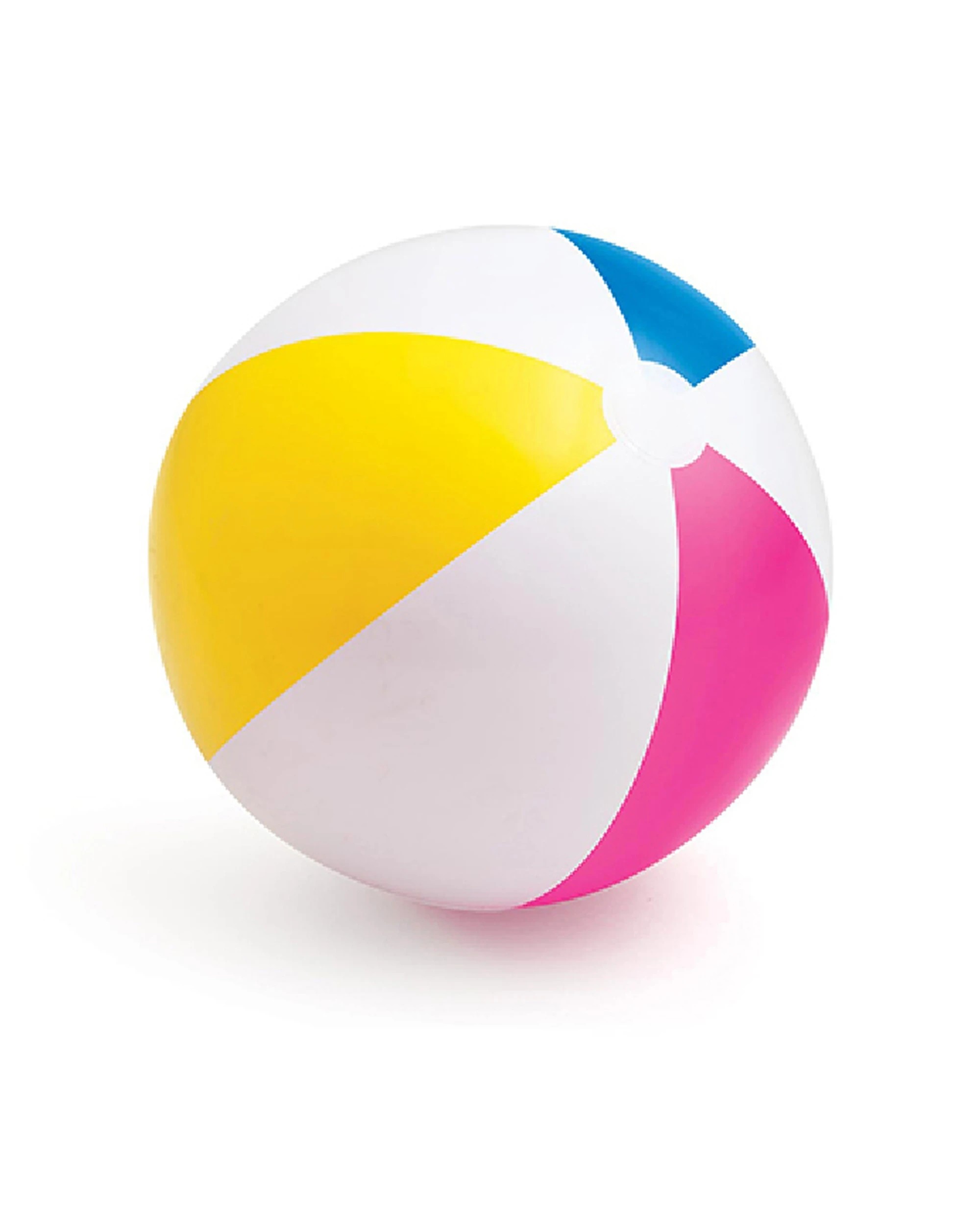 2 Intex 4PK Glossy Panel Inflatable Beach Ball Kids/Children 3+ - Multi, 2 of 4