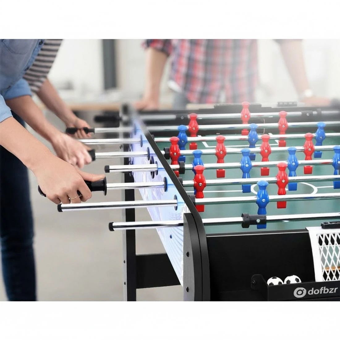 5 Everfit 4FT Soccer Table Foosball Football Game Home Family Party Gift Playroom - Multi, 5 of 8