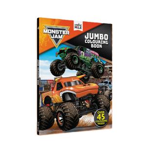 Monster Jam Jumbo Colouring 