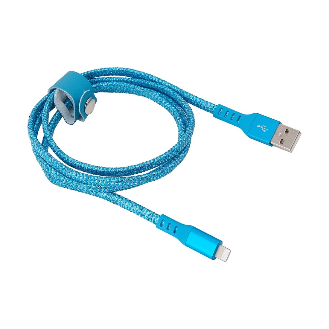 3 USB Lightning Metal Cable 1m - Blue, 3 of 4