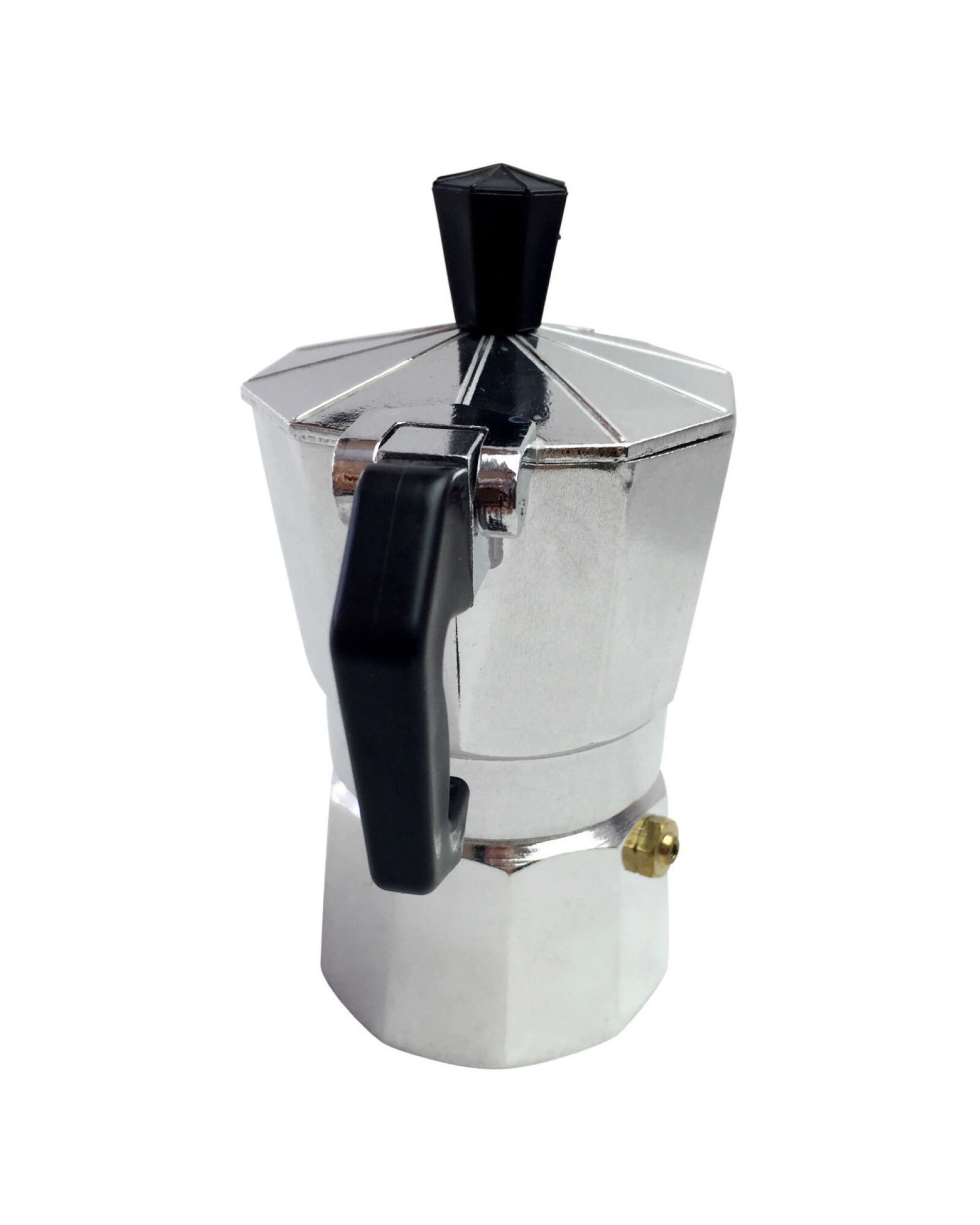 3 BR Home Moka Espresso Stove Top Percolator for One Cup, 3 of 6