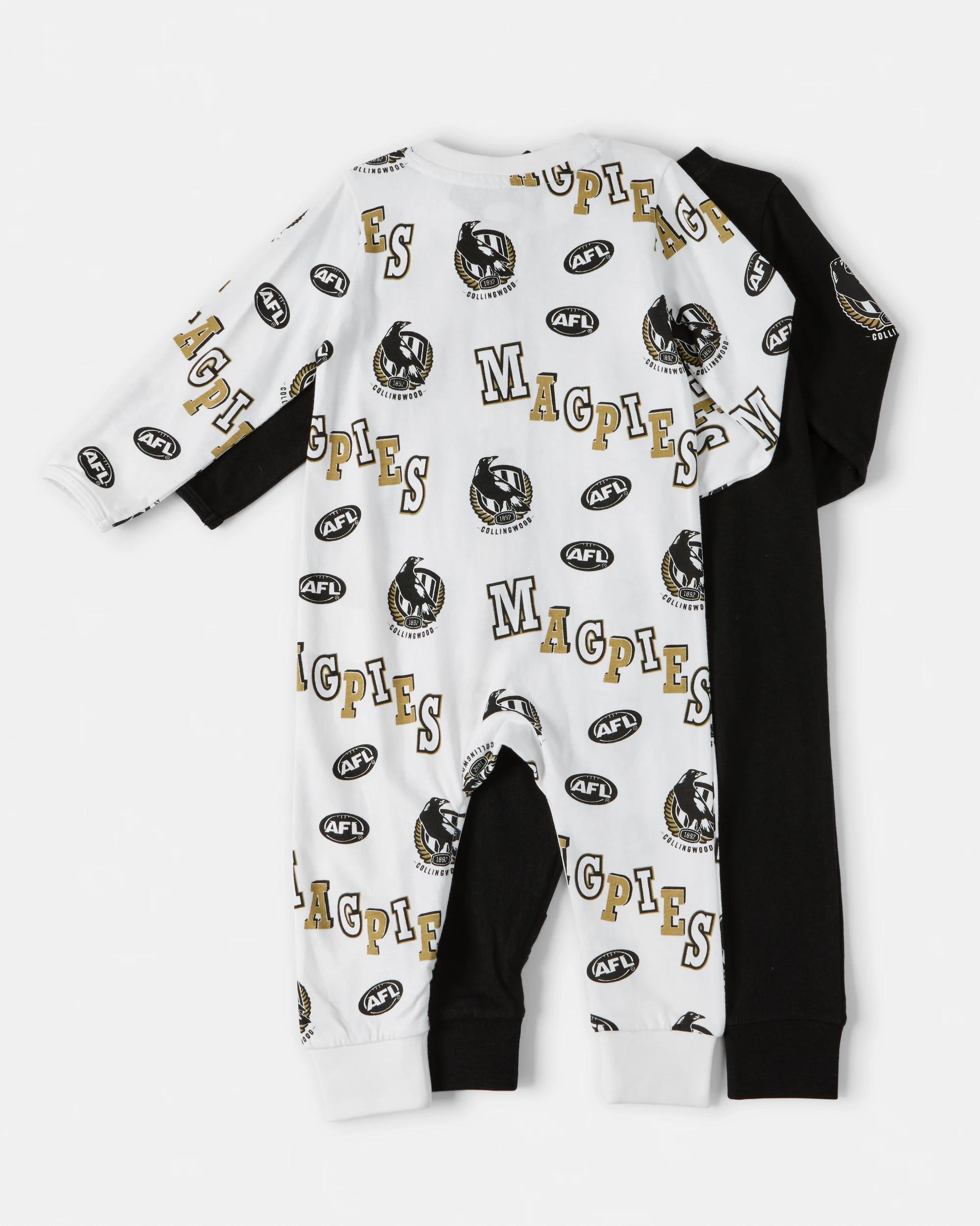 2 2 Pack Official AFL Baby Coveralls Collwood, 2 of 7