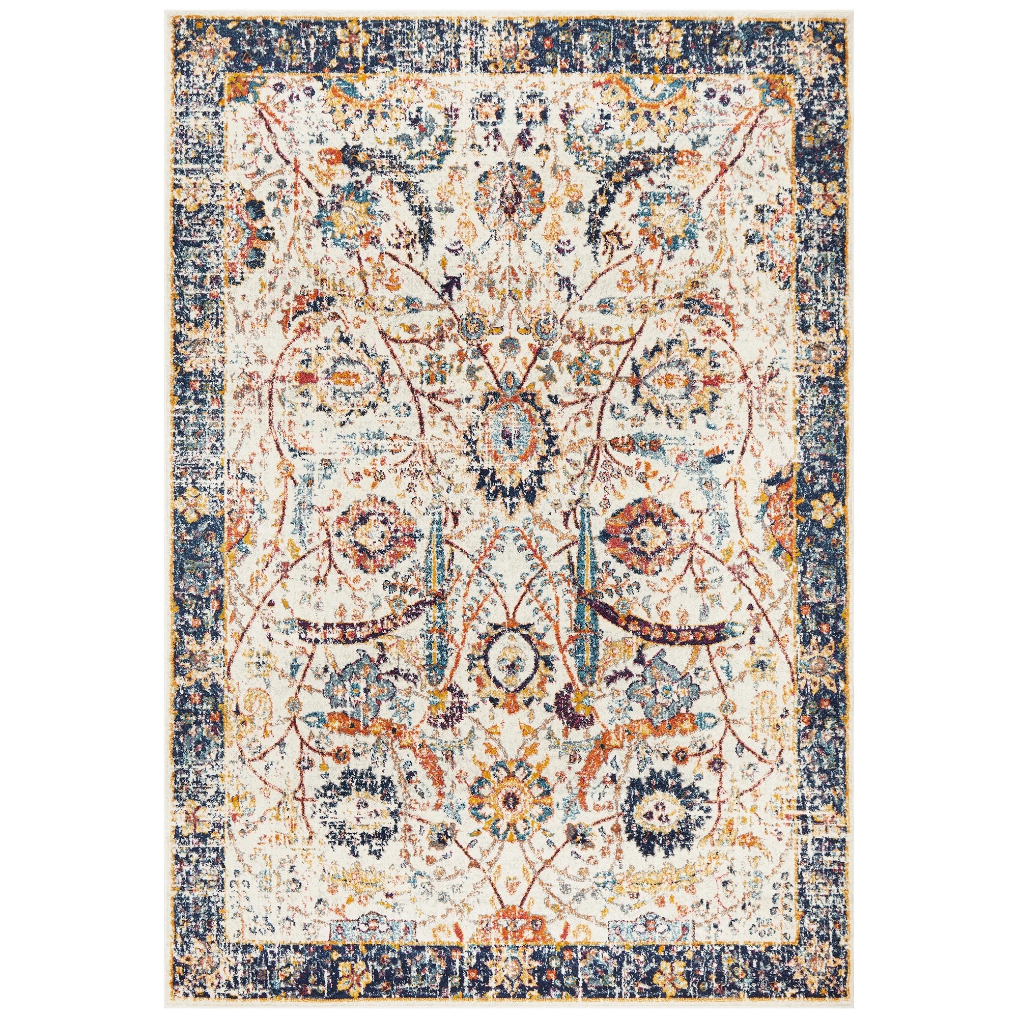 1 Common Ground Rugs Encore 255 330x240cm - Extra Large Floor Rug - White, 1 of 9
