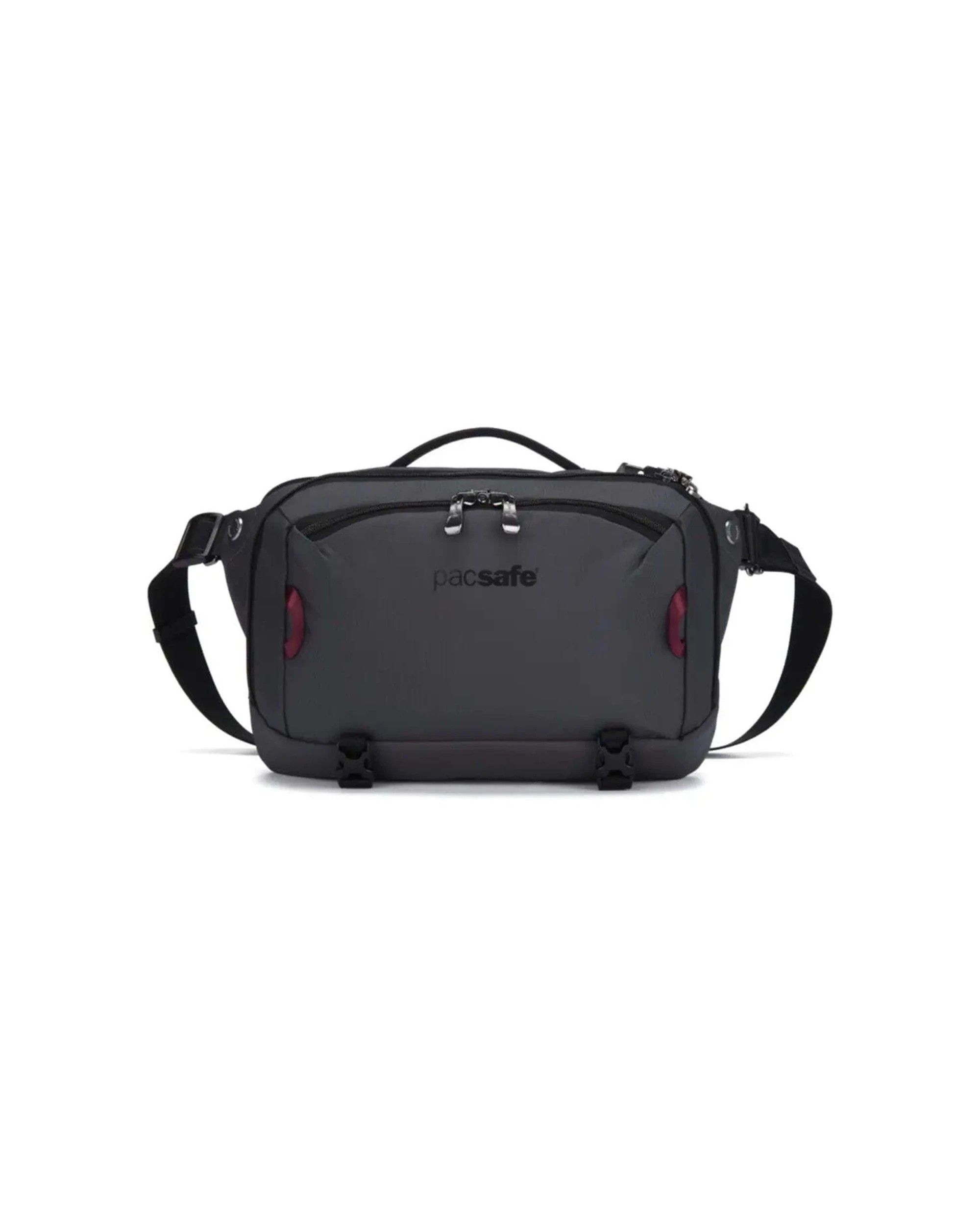 3 Pacsafe EXP 12in Anti-Theft Sling Crossbody RFIDsafe Roobar PopNLock Laptop Slate - Grey, 3 of 8