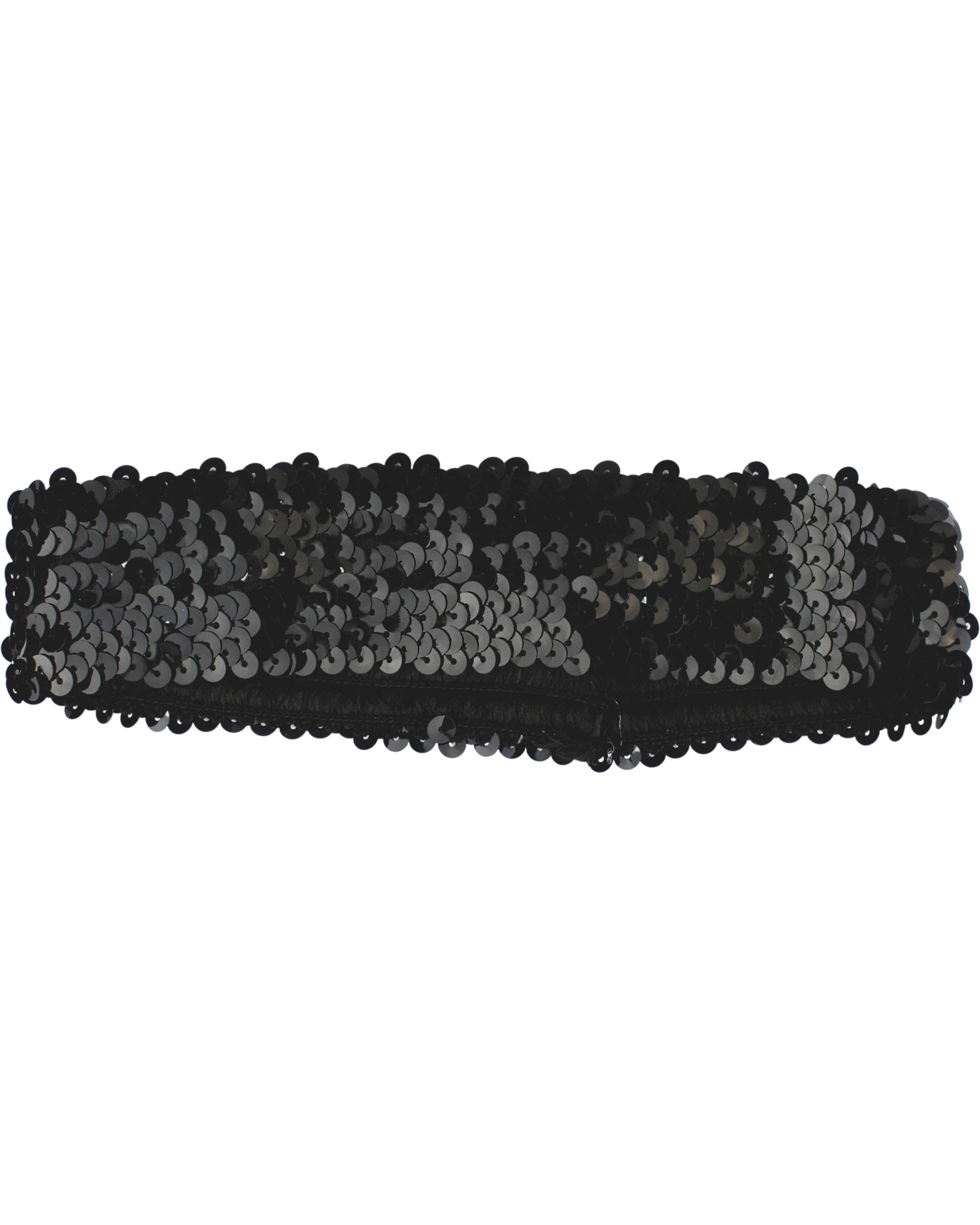 1 JD Party Sequin Headband - One Size - Black, 1 of 1