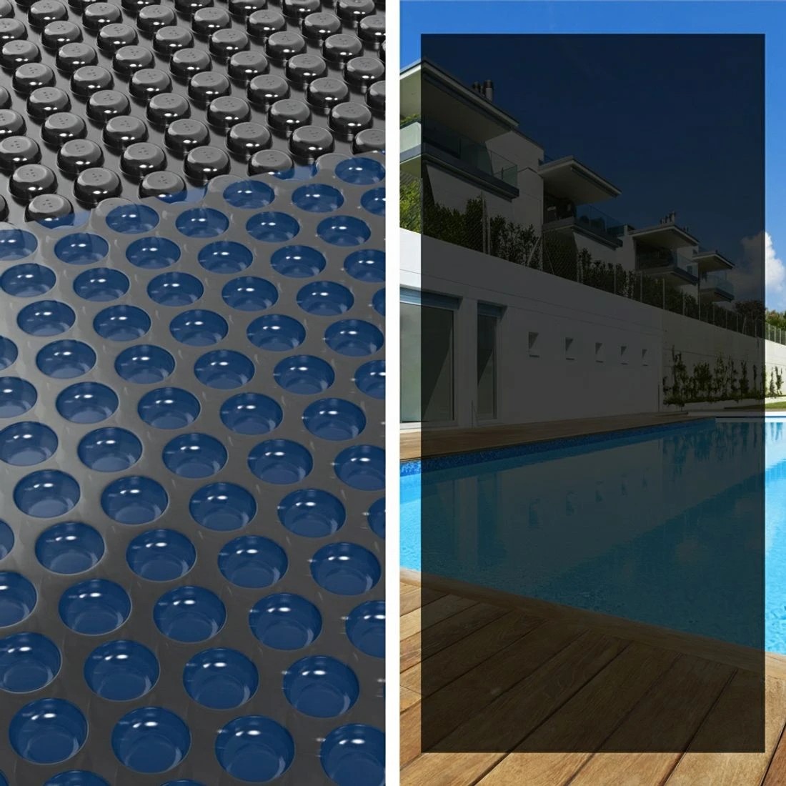 4 Aquabuddy Pool Cover 600 Micron 8.5x4.2m Swimming Pool Solar Blanket - Multi, 4 of 6