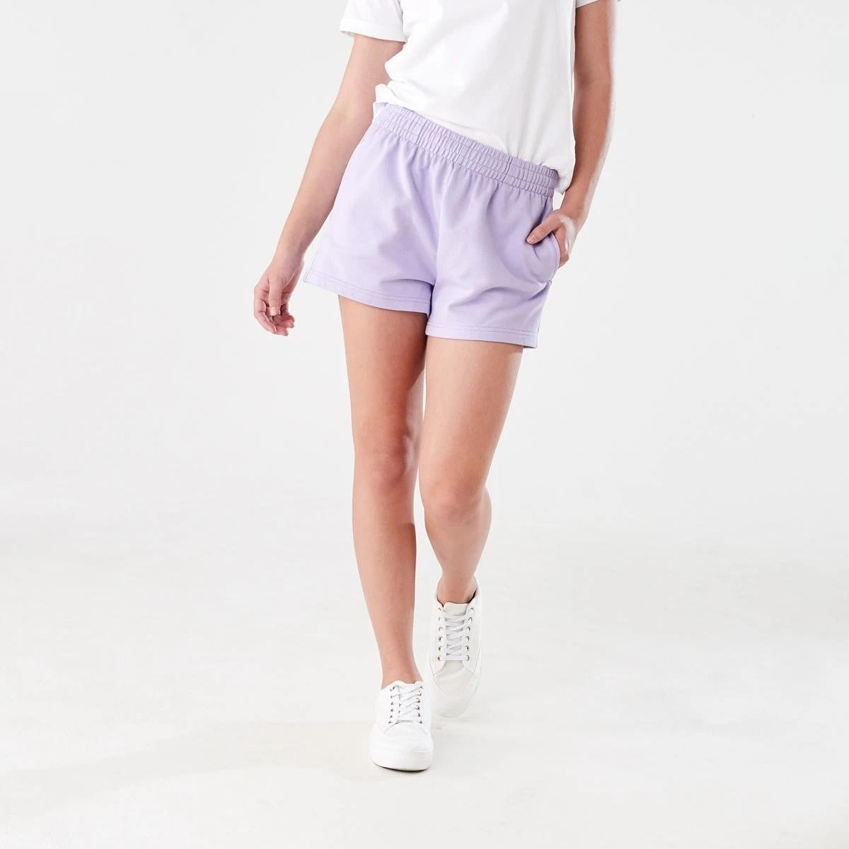 1 French Terry Shorts PASTEL LILAC, 1 of 6
