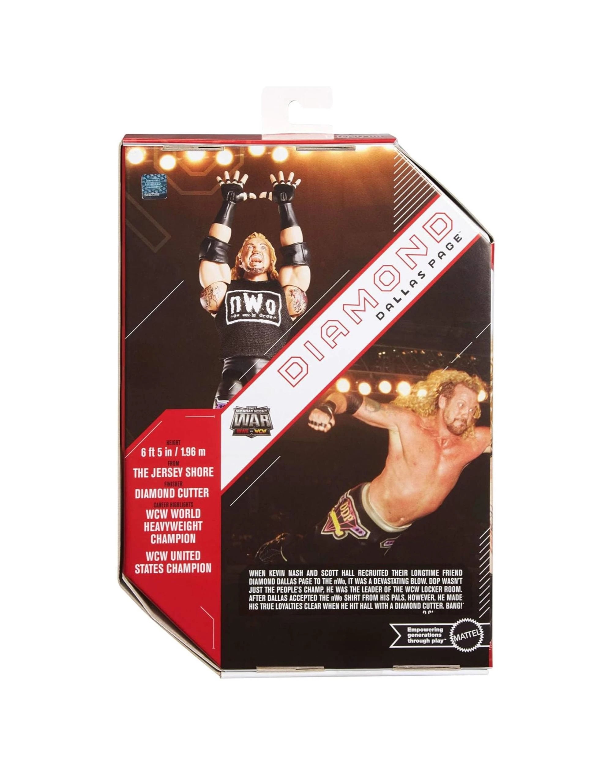 6 WWE Ultimate Edition The Monday Night War WWE vs WCW Diamond Dallas Page Action Figure, 6 of 6