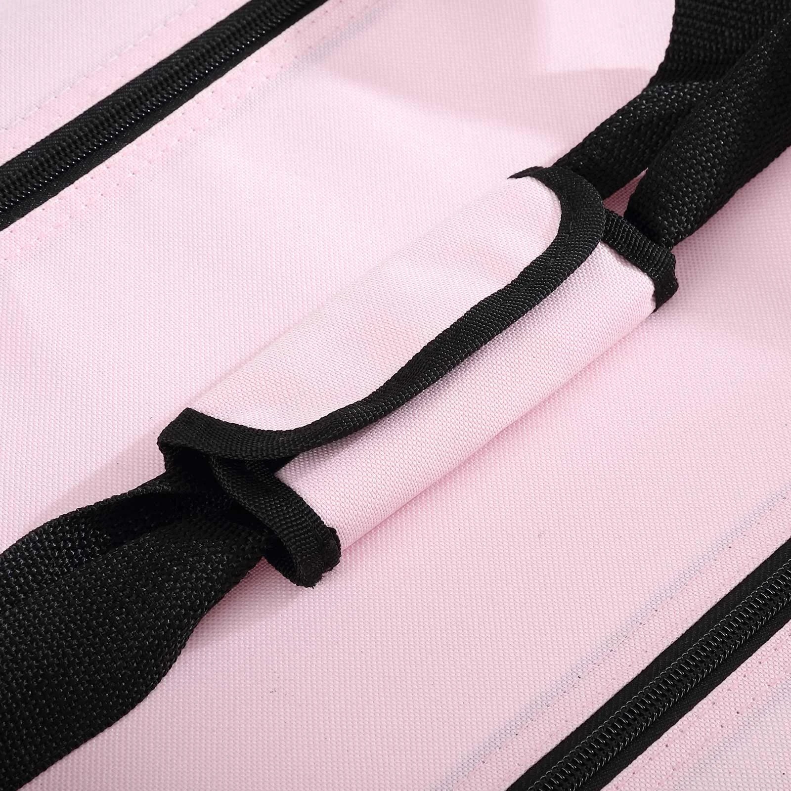 5 Pet Scene Soft Dog Crate Kennel Pet Cage Cat Travel Carrier Pink, 5 of 5