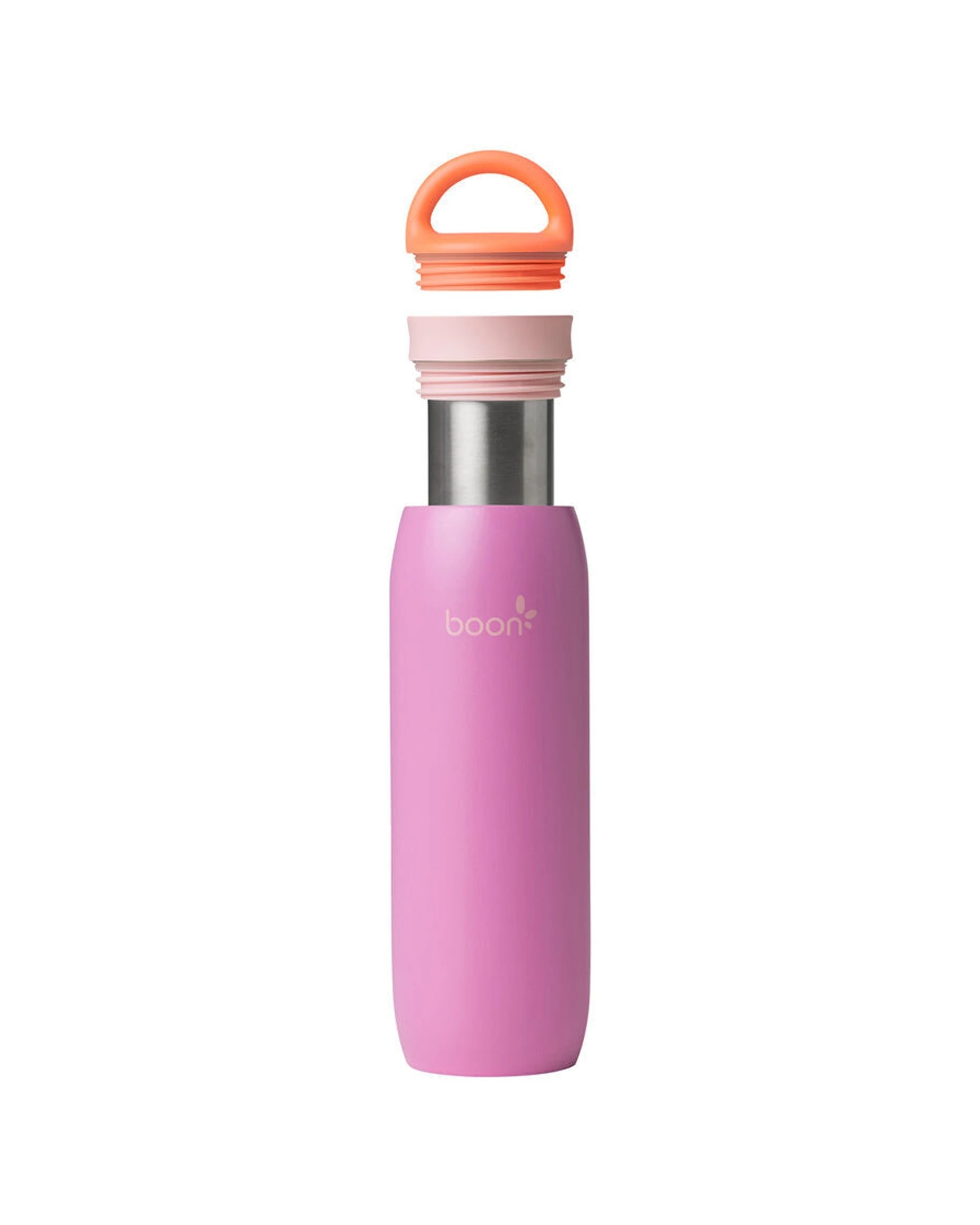 3 Boon Frosh Stainless Steel Breast Milk Storage Flask/Container 2PK 700ml - Purple, 3 of 7