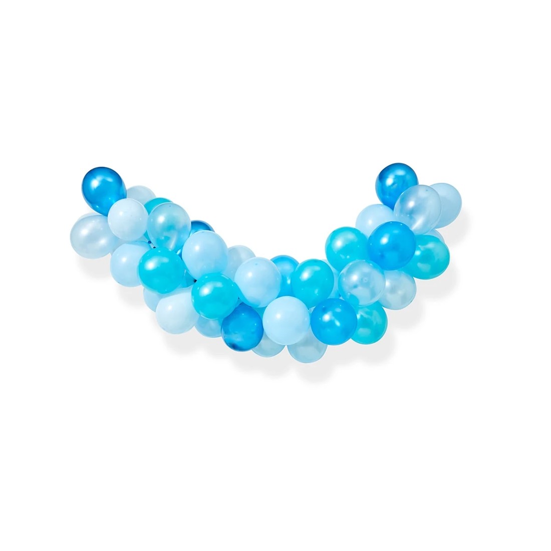 2 Blue Balloon Garland, 2 of 5