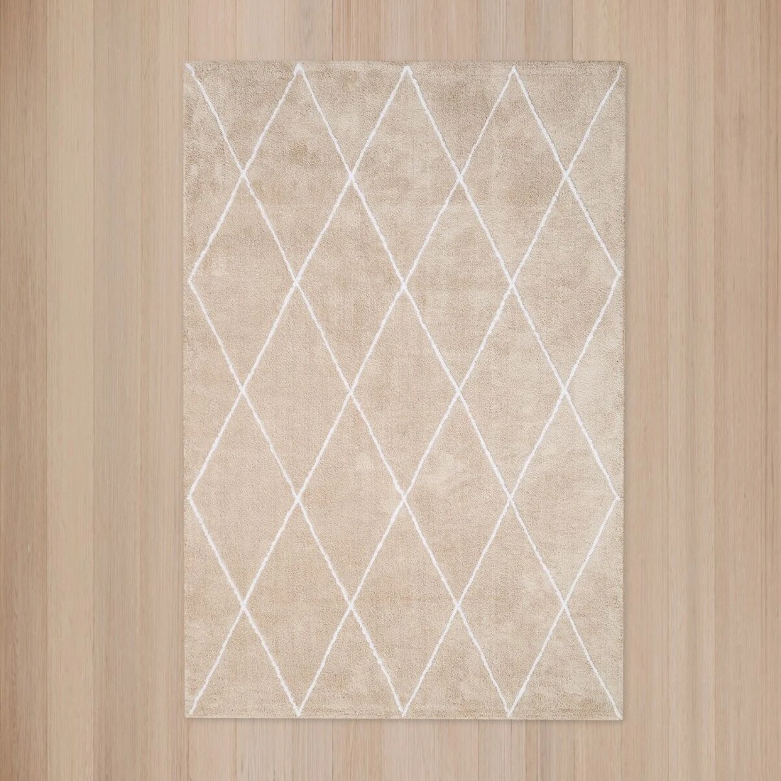 5 Trellis Rug - Natural, Extra Extra Large - 300cm x 200cm, 5 of 6