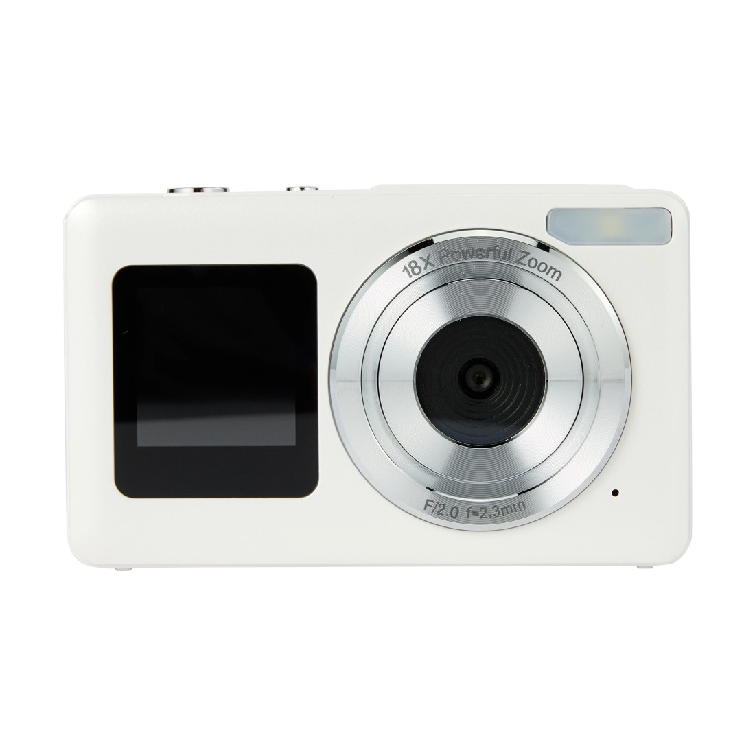 1 Selfie Digital Camera - White, 1 of 8