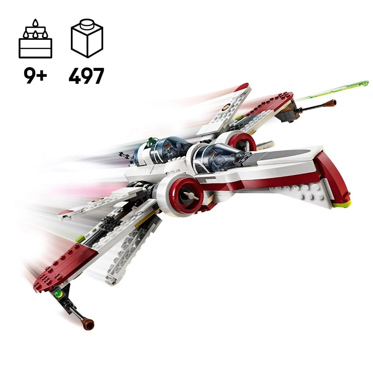 4 LEGO Star Wars ARC-170 Starfighter 75402, 4 of 10