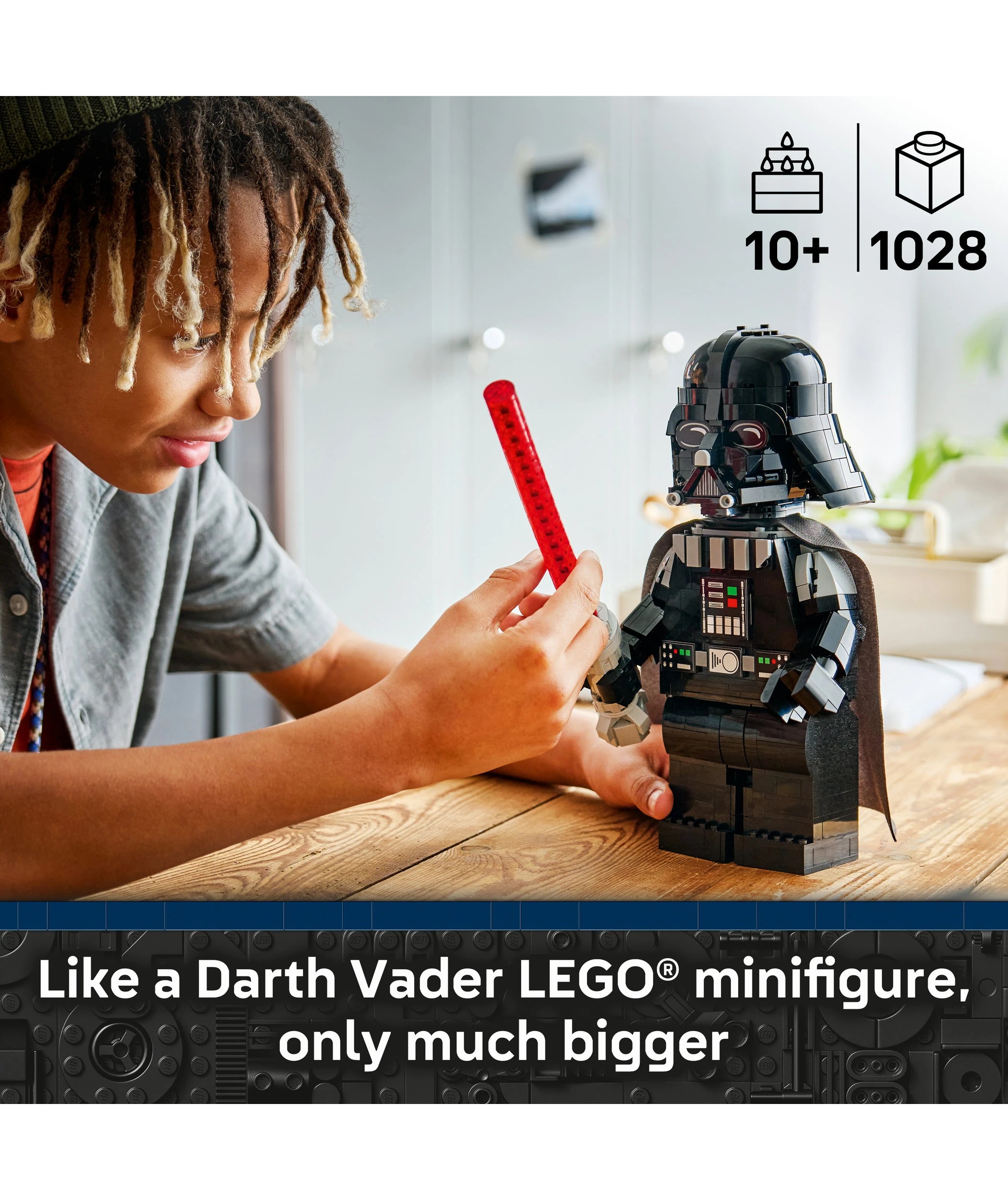 2 LEGO® Star Wars TM Up - Scaled Darth Vader™ Minifigure 75461 - Multi, 2 of 10