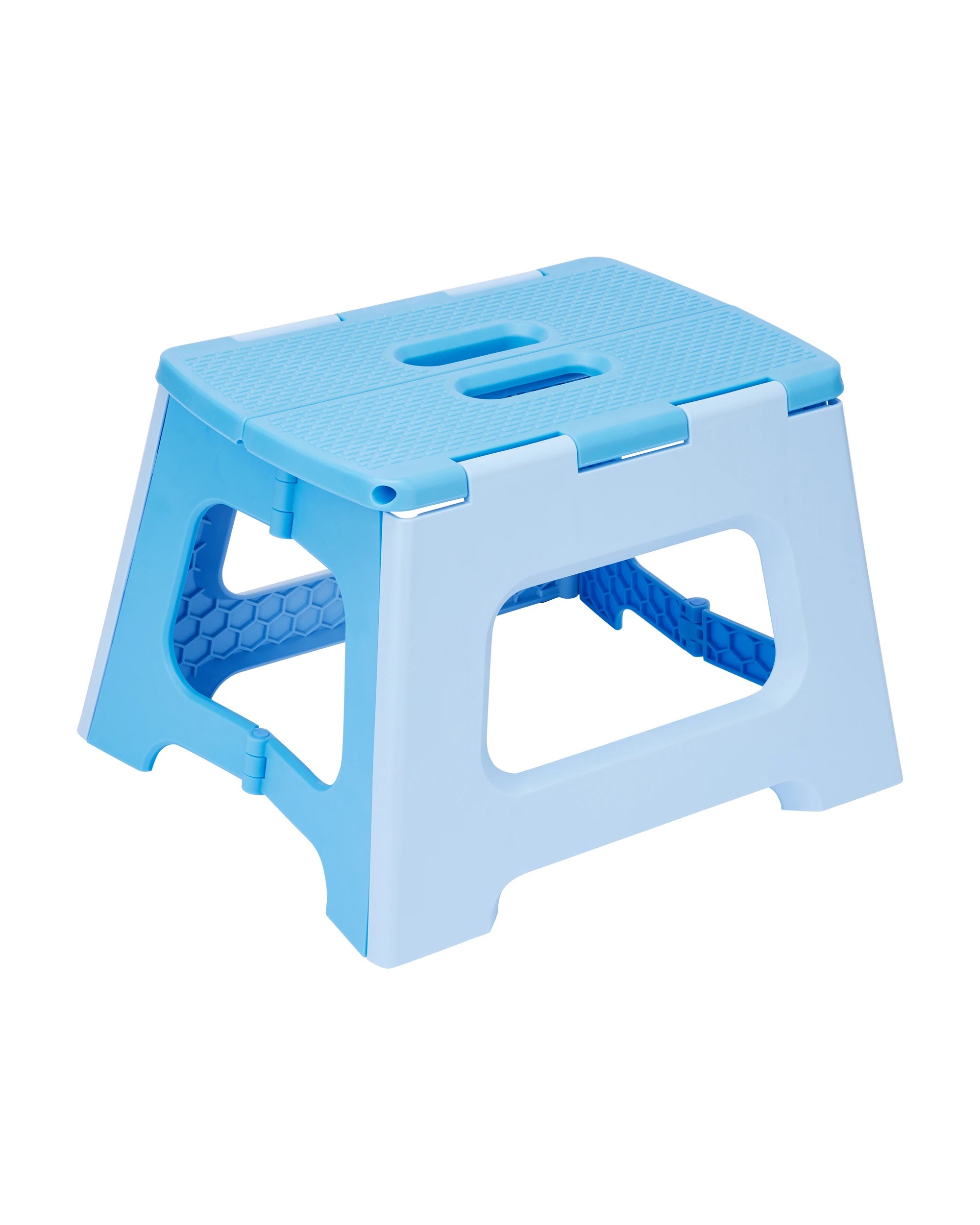 2 Folding Step Stool - Blue, 2 of 7