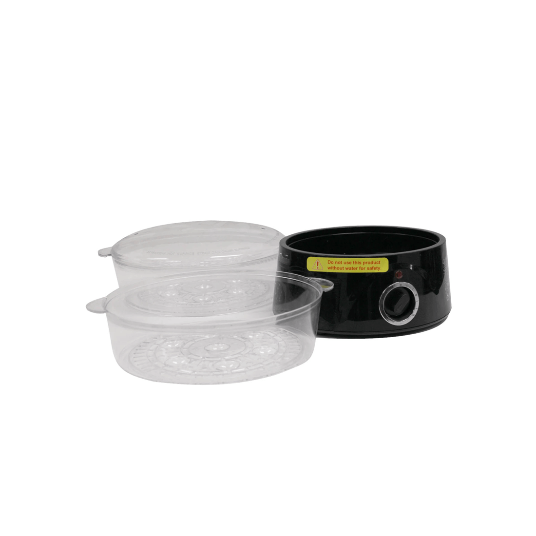 4 TODO 5L Steam Cooker Steamer 2 Tray 400W Power Dial Timer Healthy Stackable - Black, 4 of 4