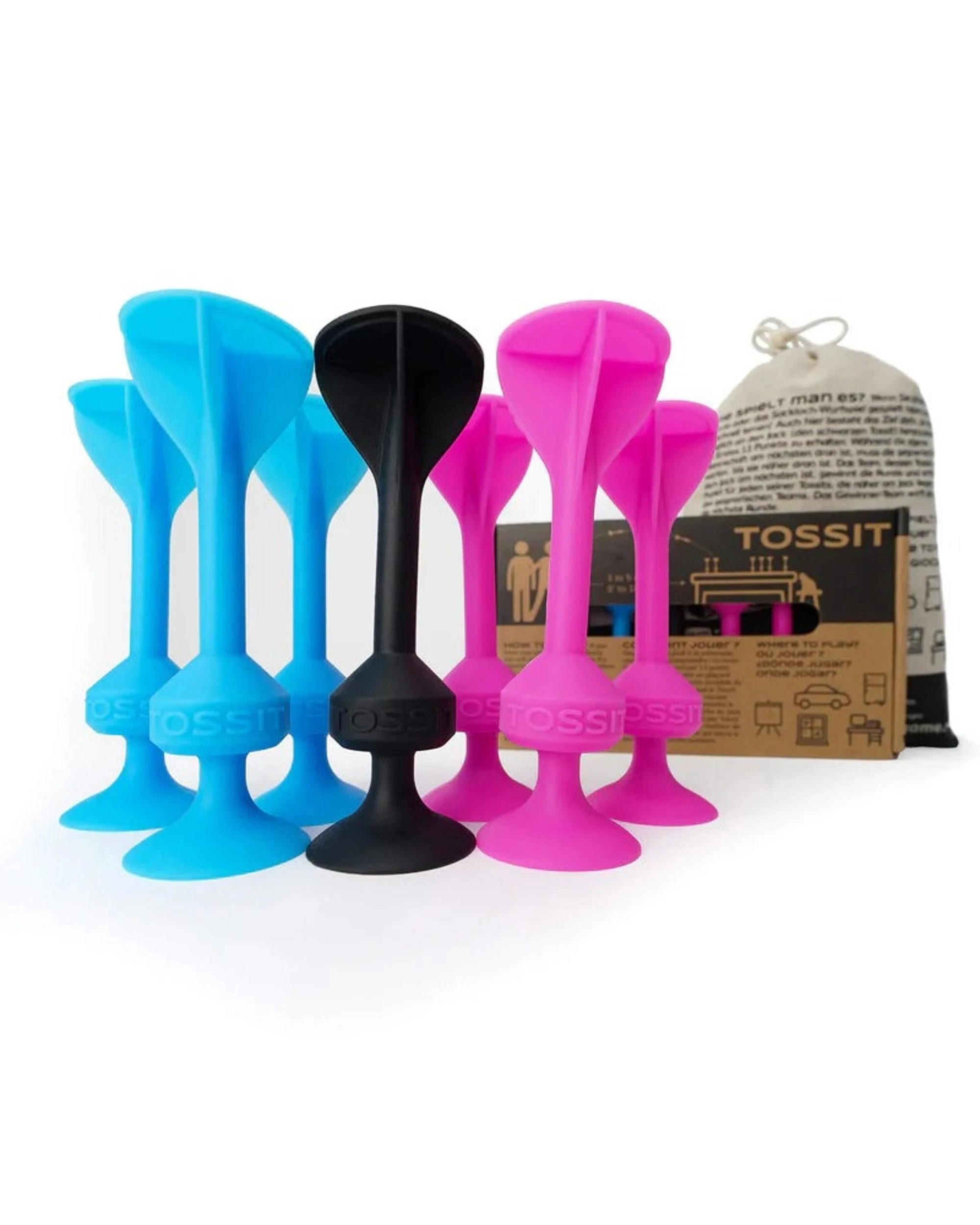 1 Tossit Game Blue/Pink Starter Pack, 1 of 3