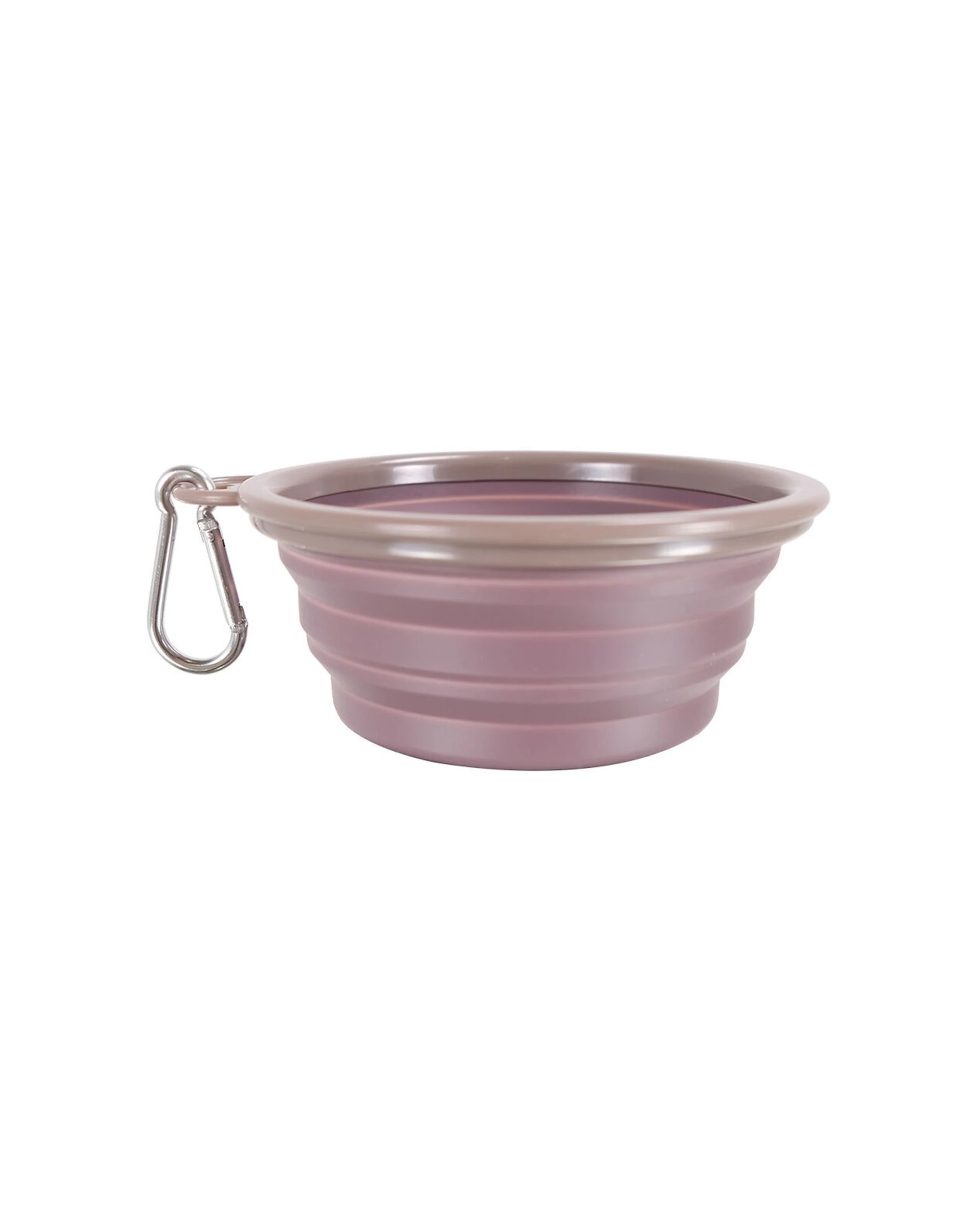 1 Ibiyaya Quick Bite Collapsible Pet Bowl For Food And Water Portable Design - Pink, 1 of 2
