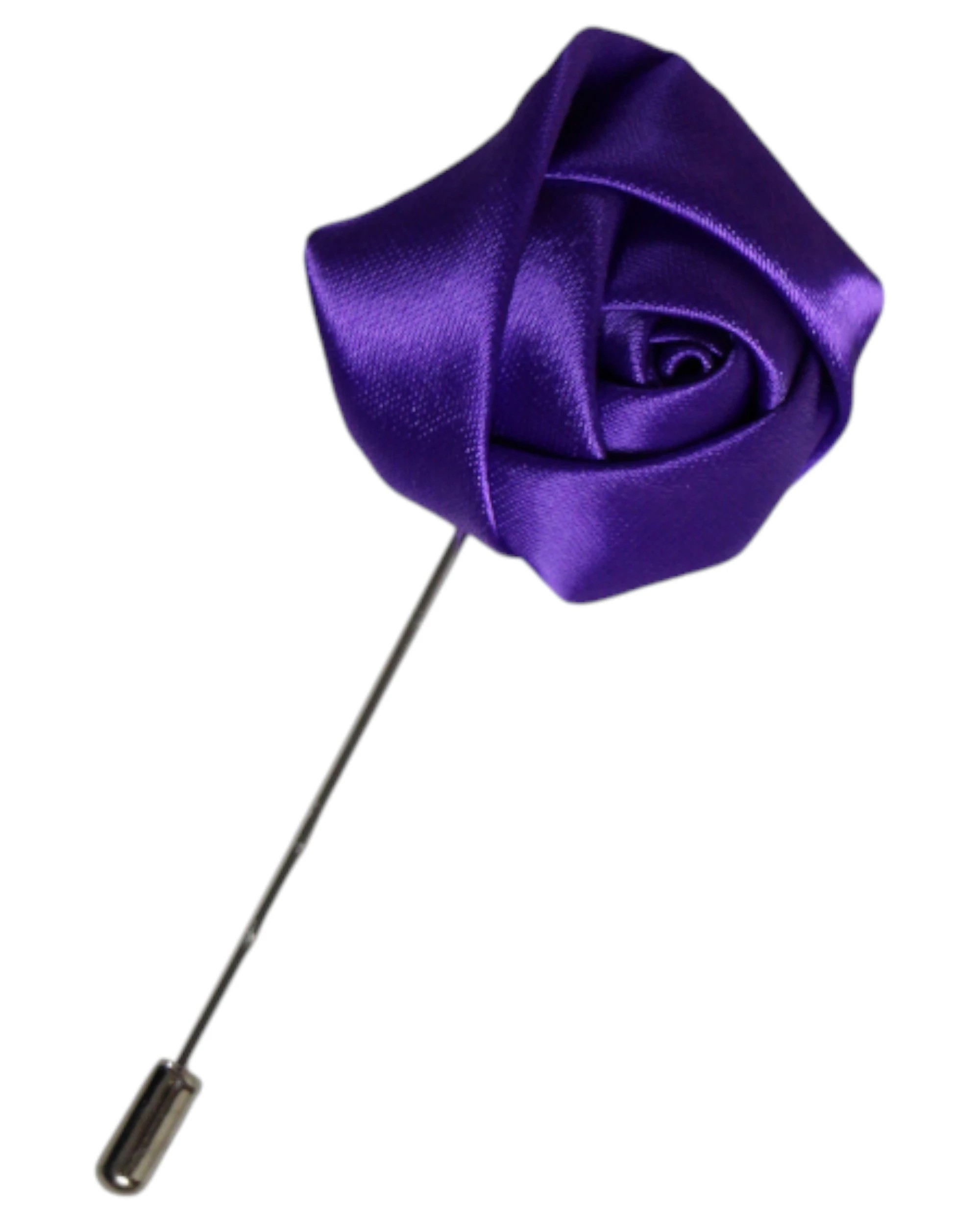 1 Zasel Womens Purple Rose Flower Suit Blazer Jacket Lapel Pin - Multi - Multi, 1 of 3