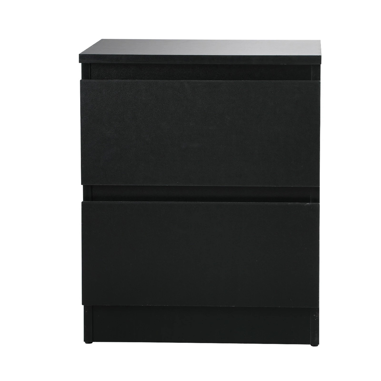 7 Oikiture Bedside Table Nightstand 2 Drawers Side End Table Storage Cabinet
 - Black, 7 of 10