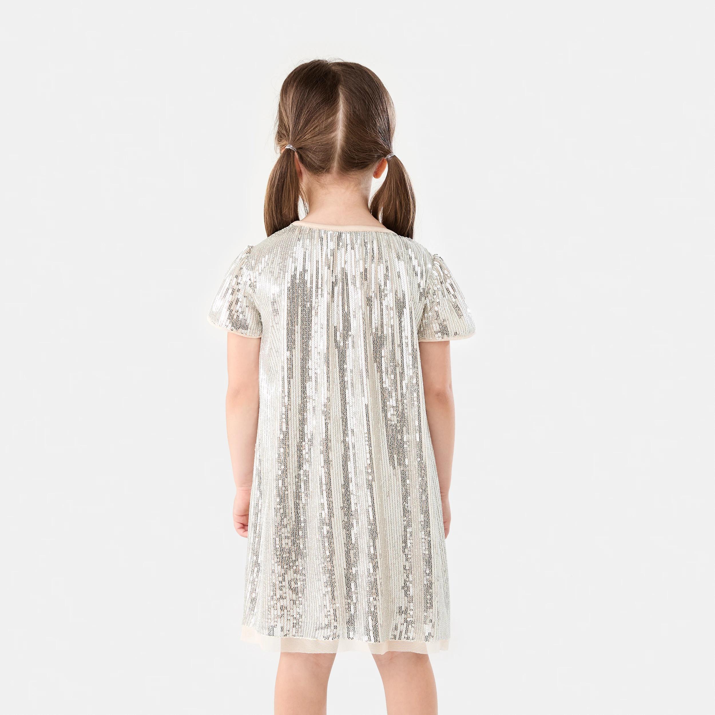2 Sequin Party Dress Goldsequin, 2 of 8