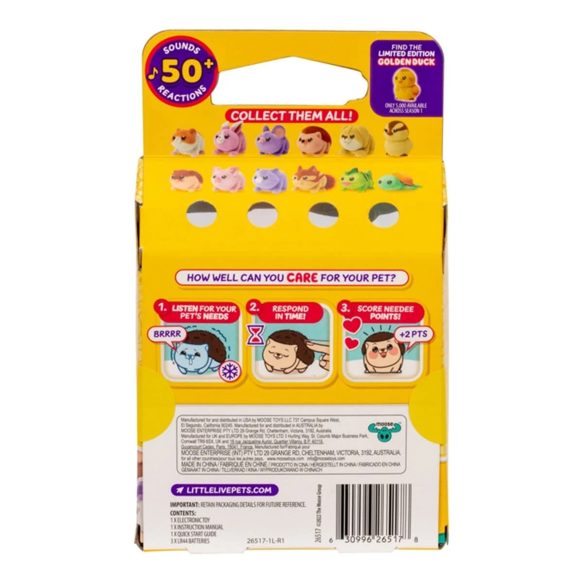 5 Little Live Pets NeeDees - Assorted, 5 of 6