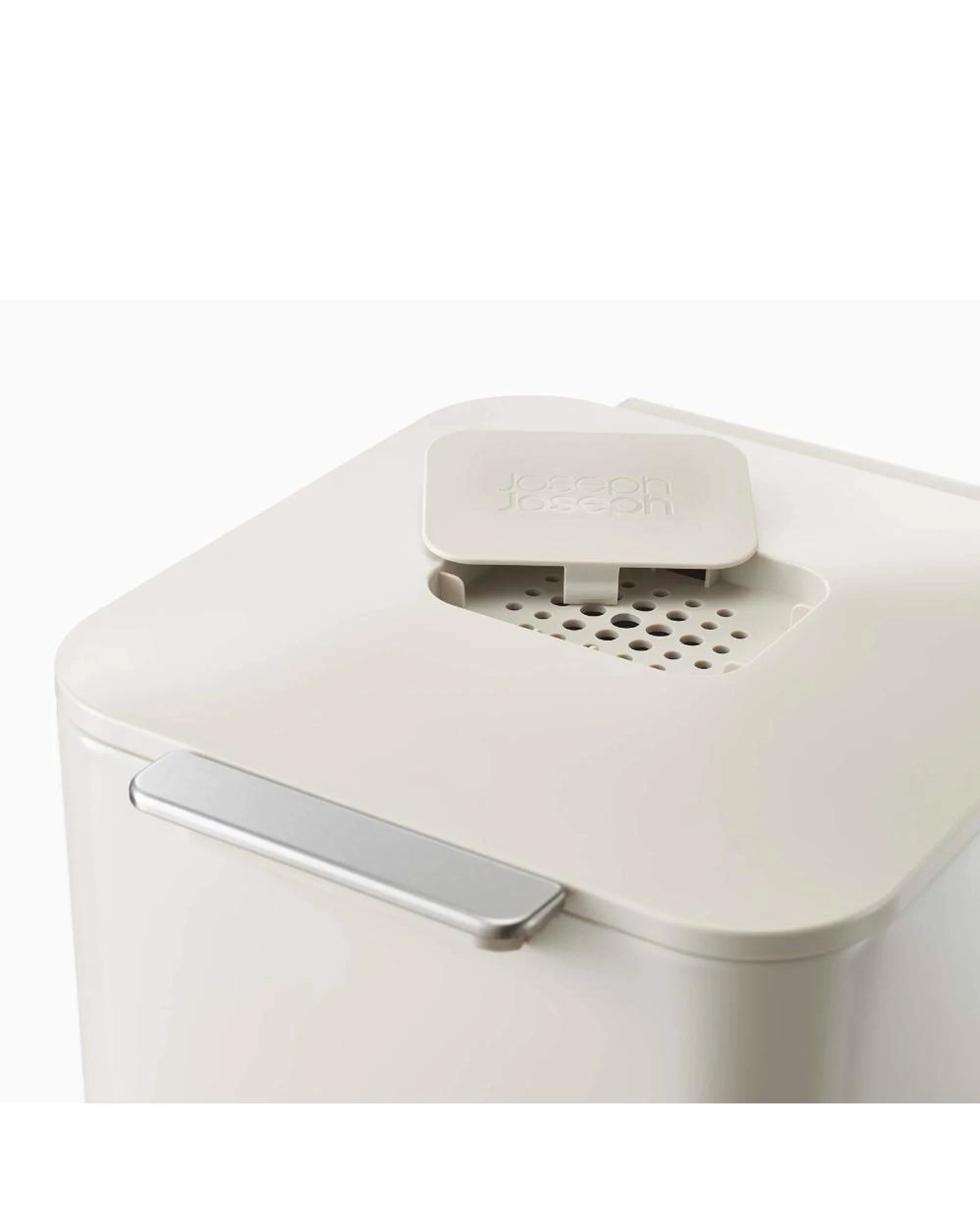 3 Joseph Joseph Totem Compact Waste Separation 40L Bin Stone 30064 - Natural, 3 of 9