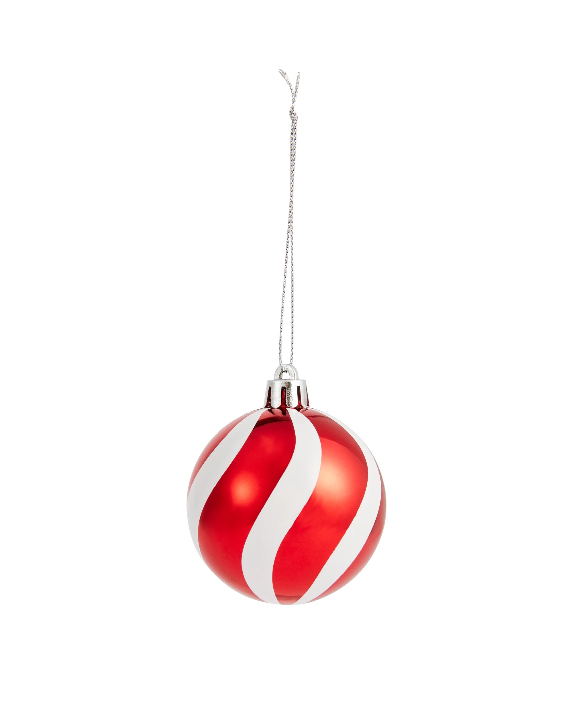 4 47 Pack 6cm Candy Cane Baubles, 4 of 8