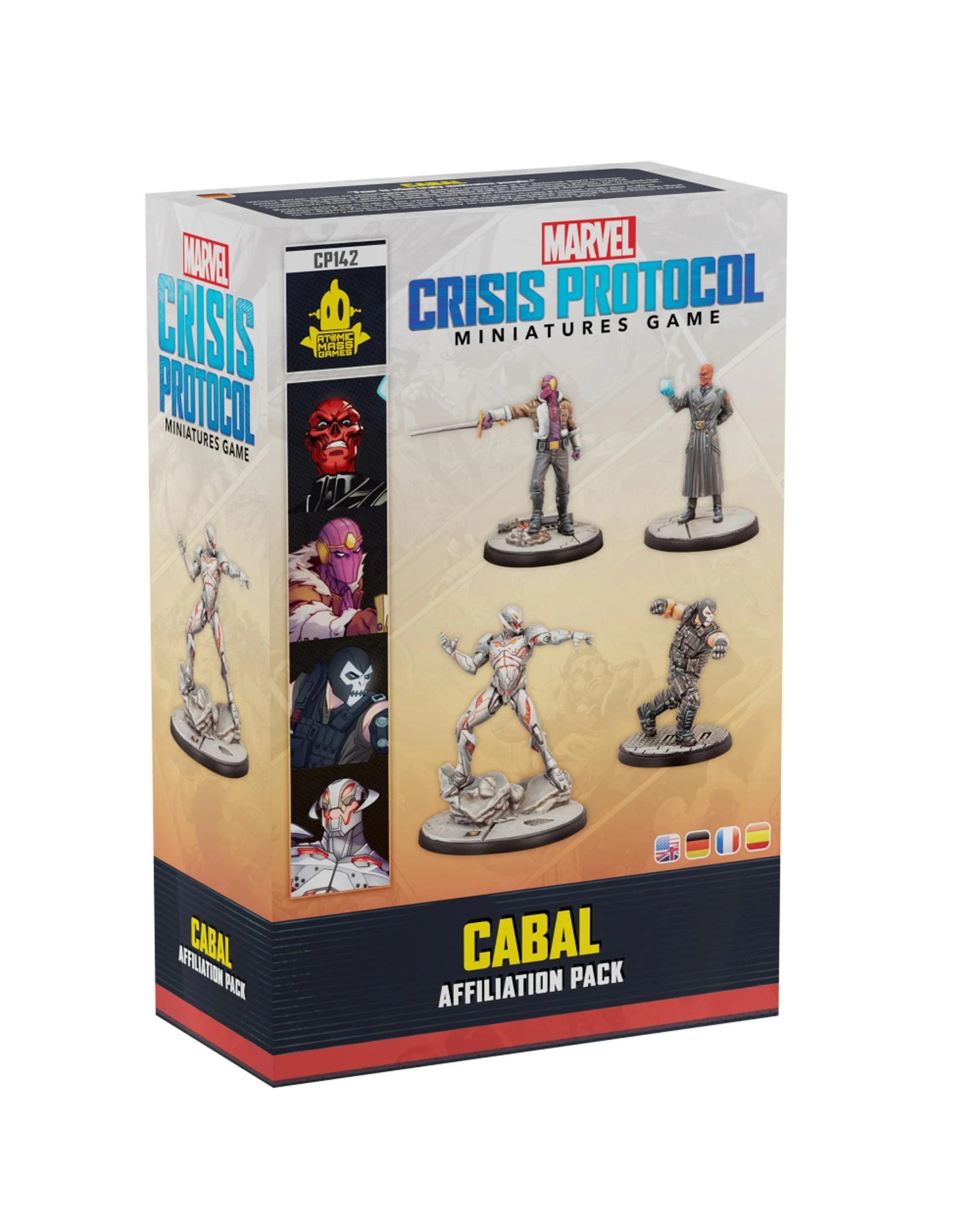 1 Marvel: Crisis Protocol Cabal Affiliation Pack Miniatures Board Game, 1 of 3