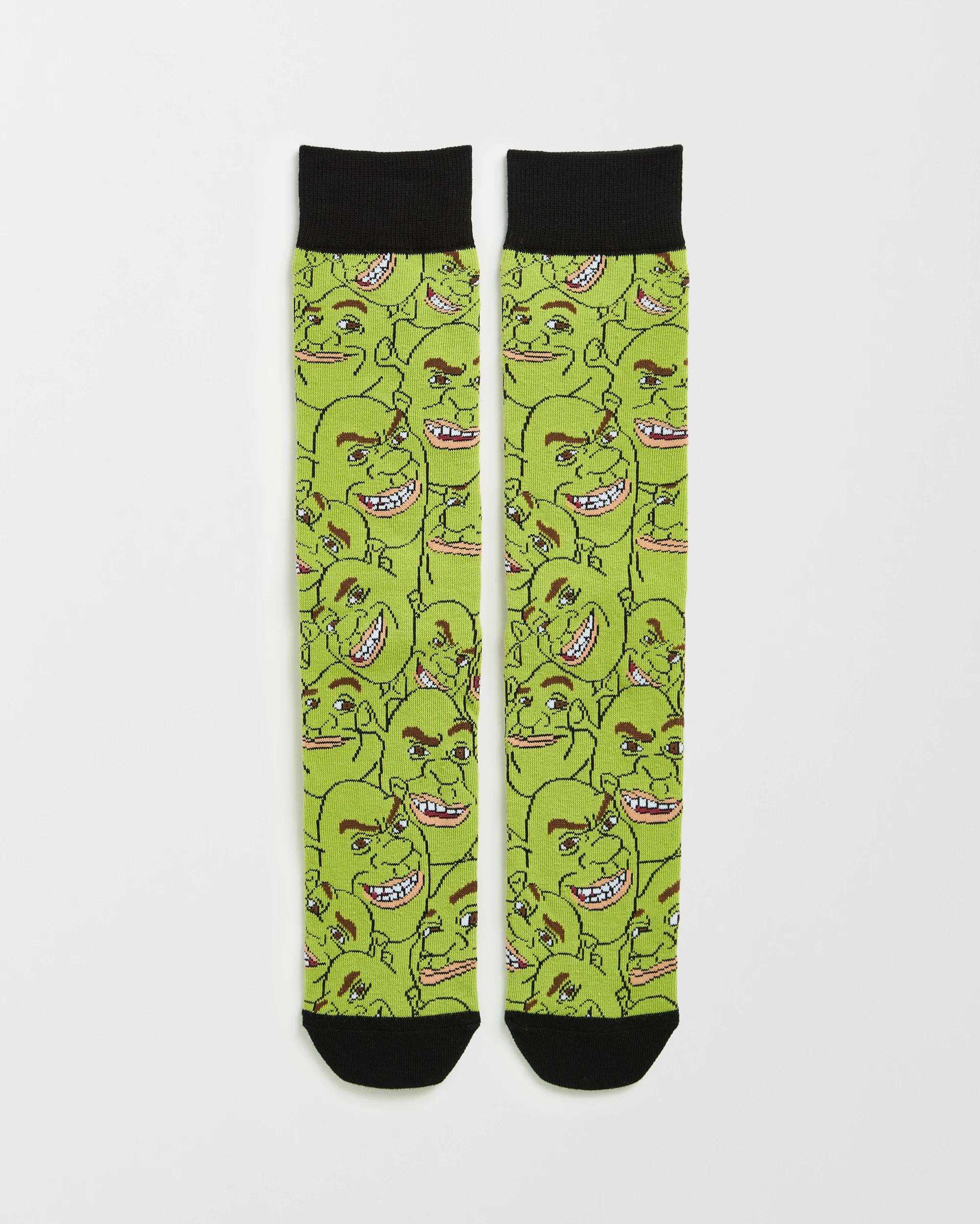 1 Swag Shrek Crew Socks SHREK, 1 of 3