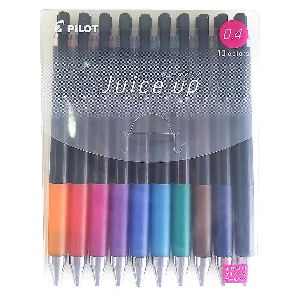 1 PILOT Juice Up Retractable Gel Pen 0.4mm Assorted 10 Pack, 1 of 7