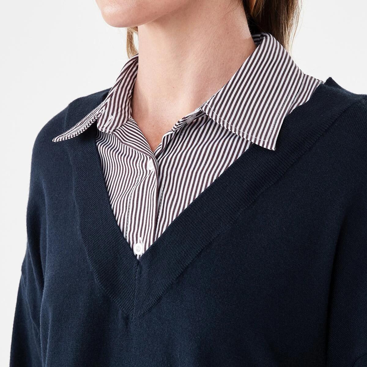 5 Twofer Jumper Navy M Stp, 5 of 7