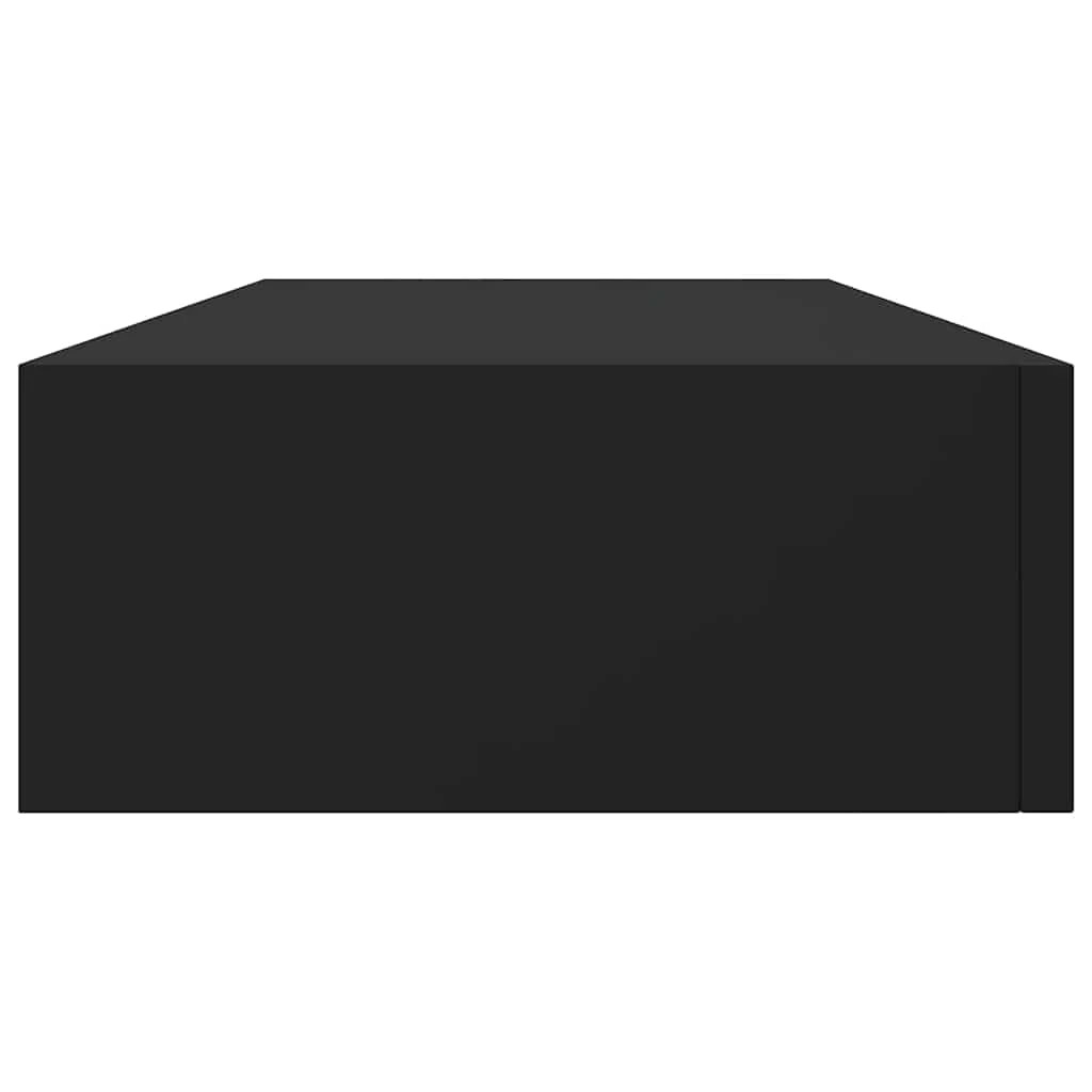 5 vidaXL Drawer Shelf Mdf - Black, 5 of 8