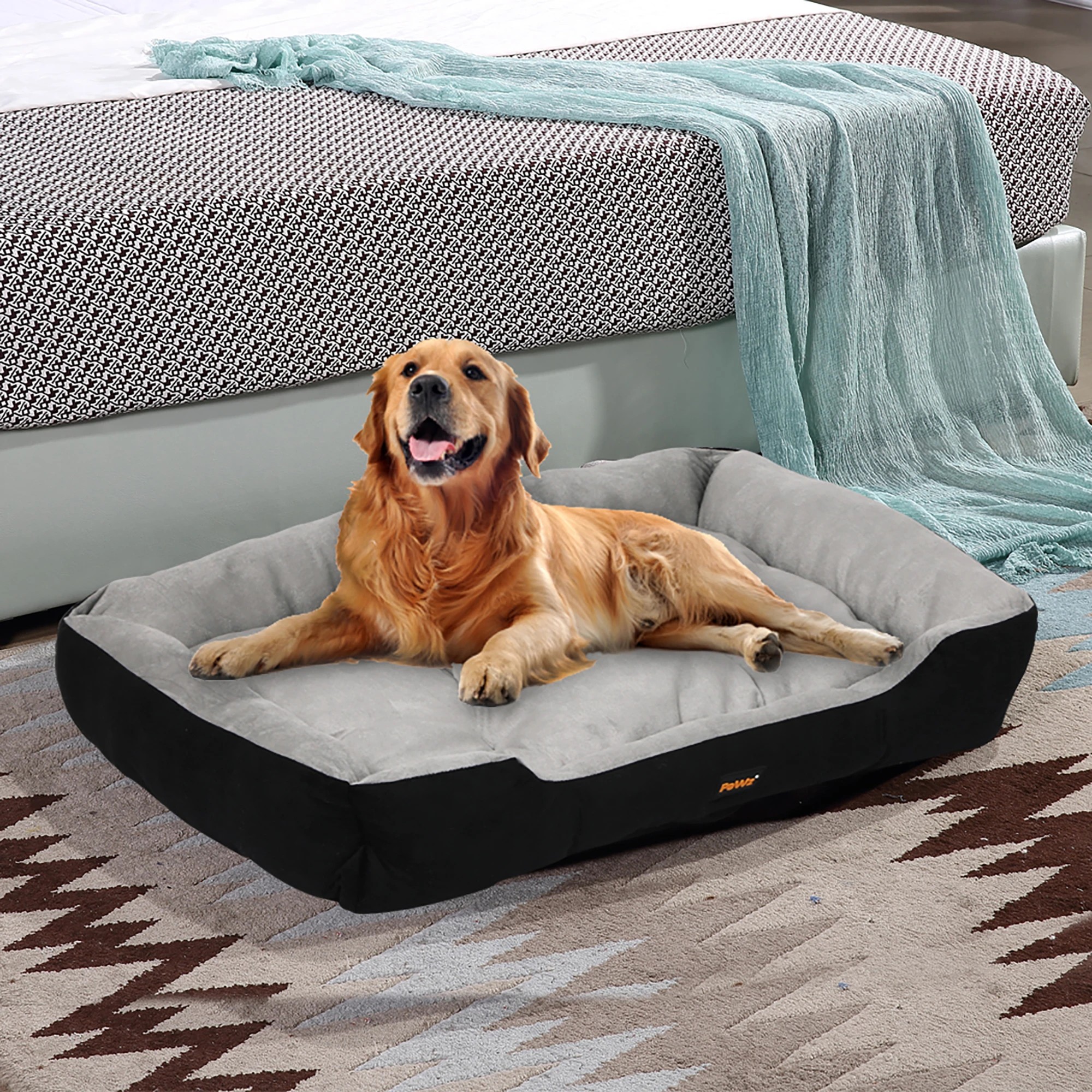 7 Pawz Dog Calming Bed Extra Large - Black, 7 of 7