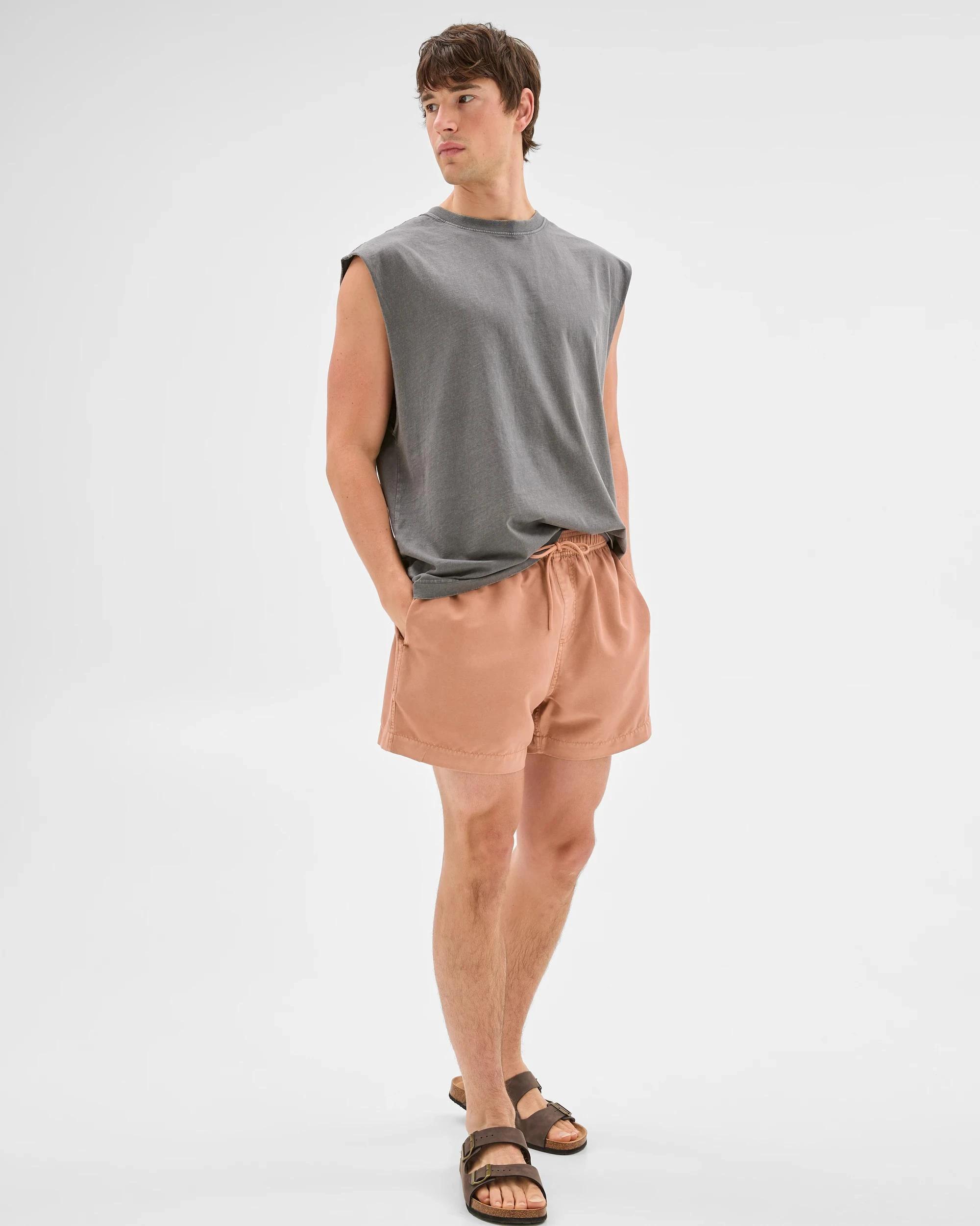 1 Washed Swim Shorts - Commons WASHED CORAL, 1 of 5