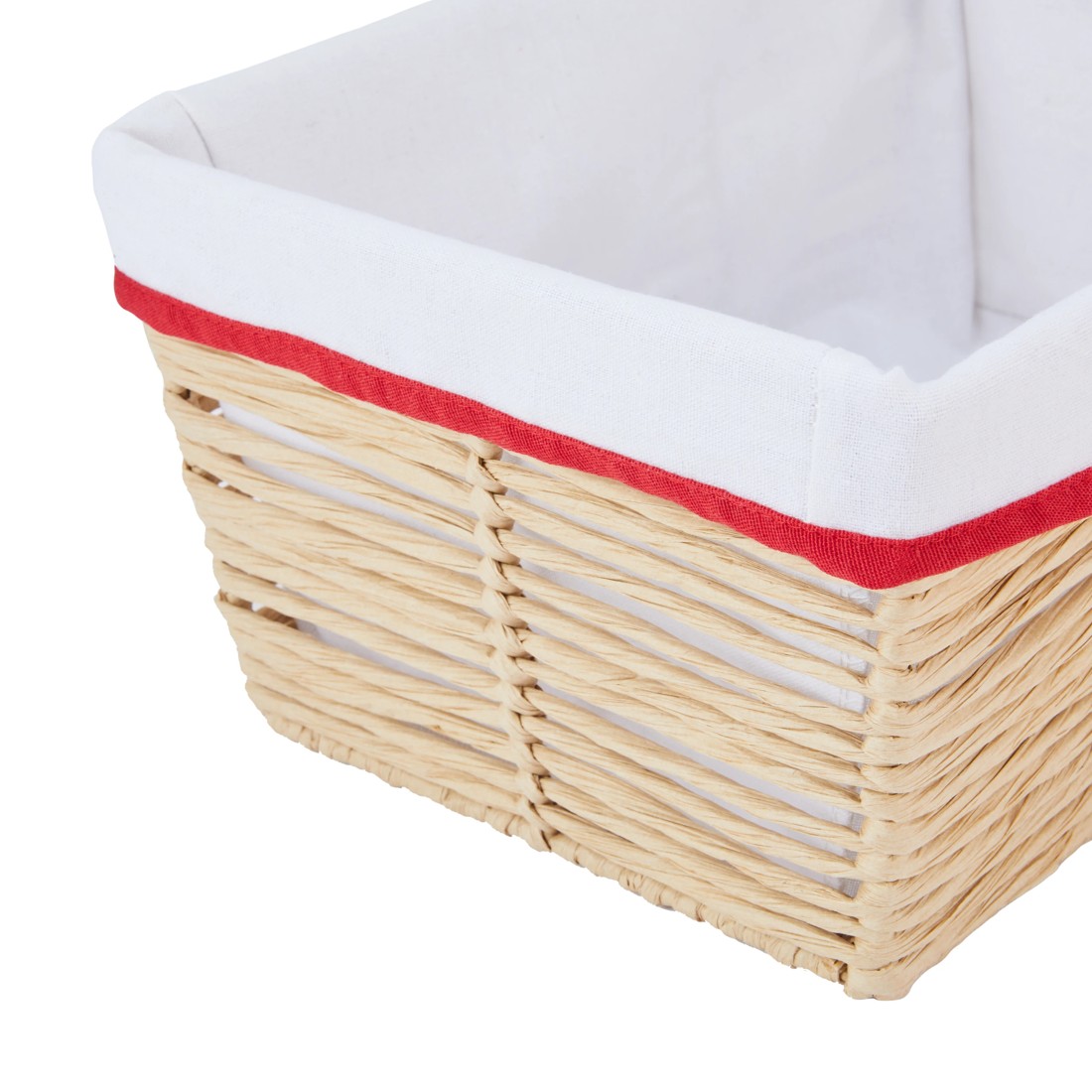 4 Christmas Basket with White Liner, 4 of 6