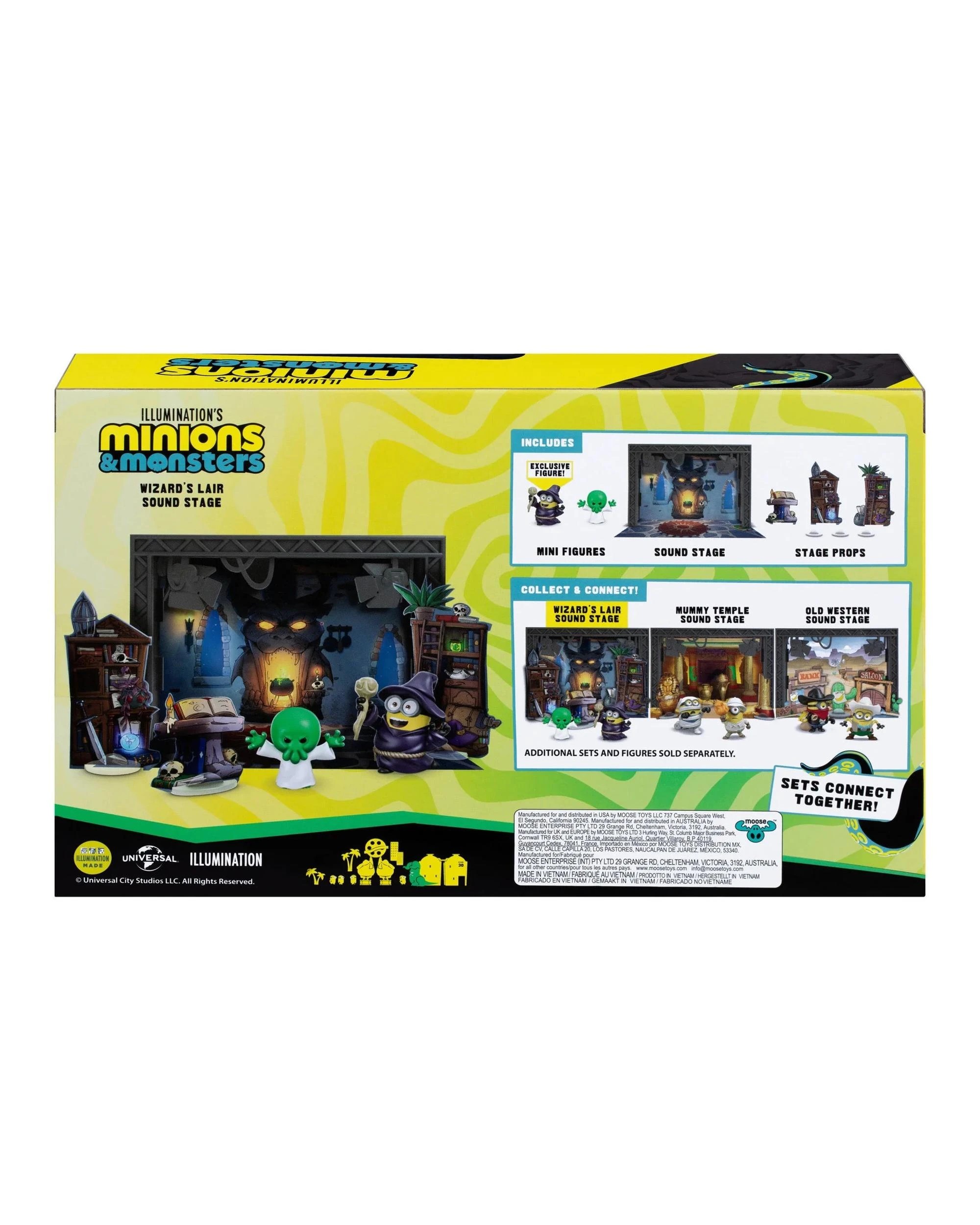 4 Minions and Monsters Wizard's Lair Sound Stage Mini Figure 2 Pack, 4 of 4