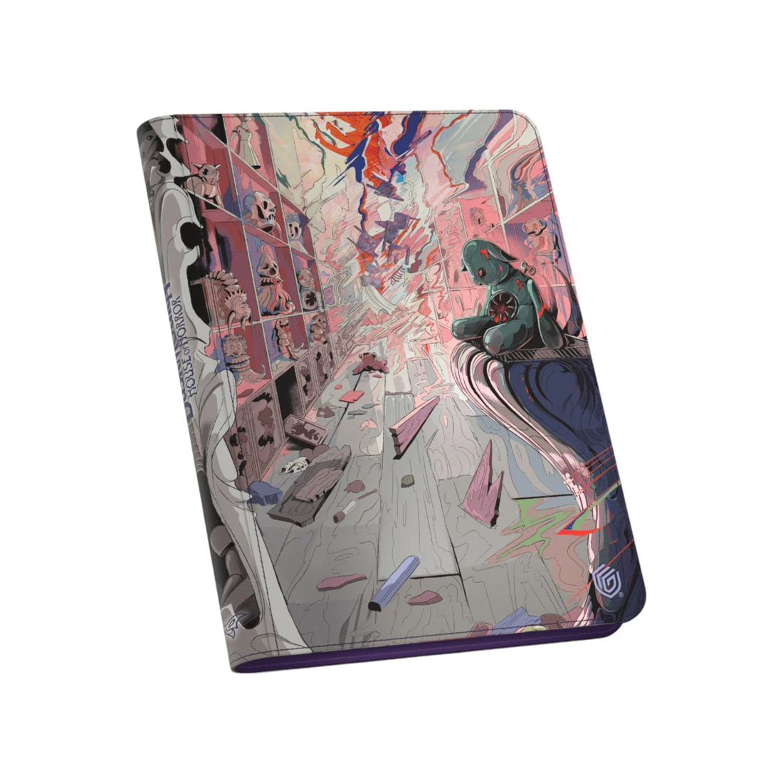 1 Ultimate Guard Magic The Gathering Duskmourn Porcelain Gallery 360 Xenoskin Zipfolio Folder - Multi, 1 of 5