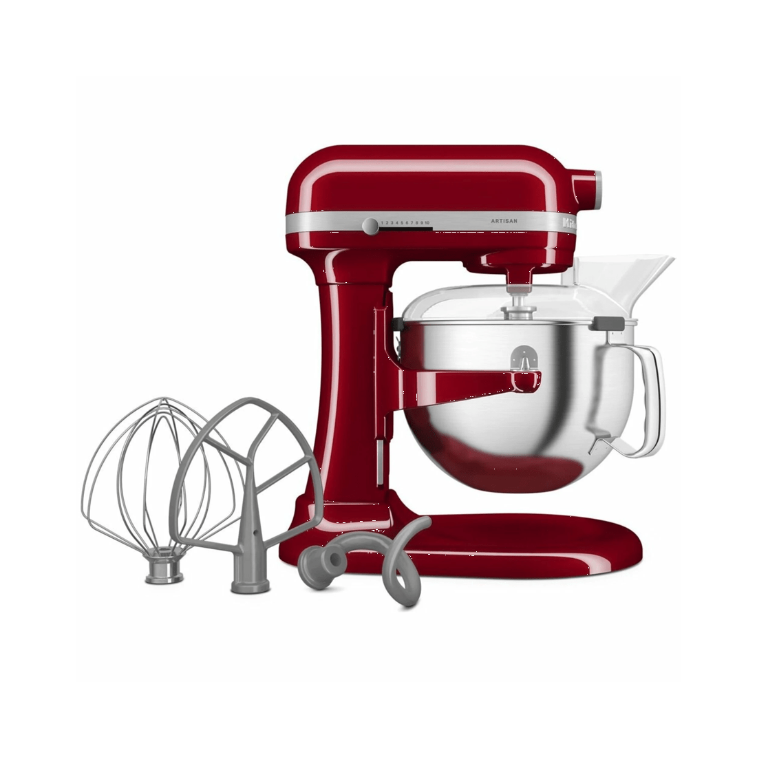 2 KitchenAid KSM60 5.6L Artisan Bowl Lift Mixer Empire Red, 2 of 5