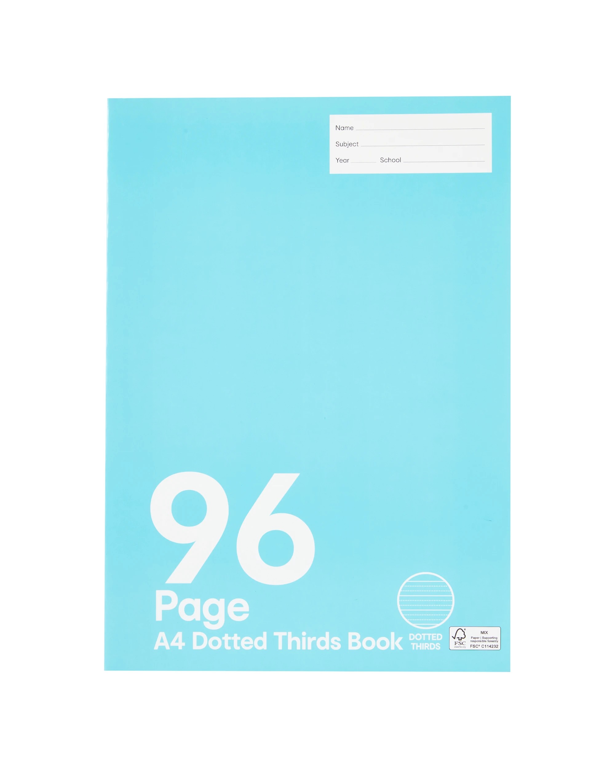 1 A4 Dotted Thirds Book - 96 Pages, 1 of 4